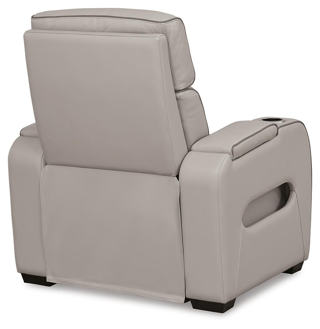 Boyington Power Recliner, Gray, large