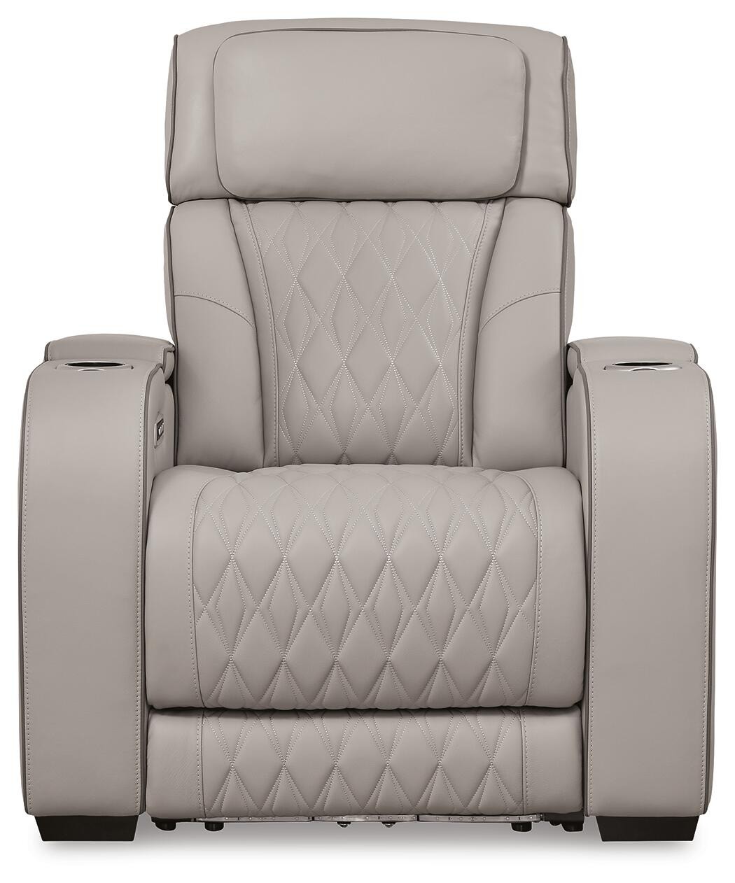 Boyington Power Recliner, Gray, large
