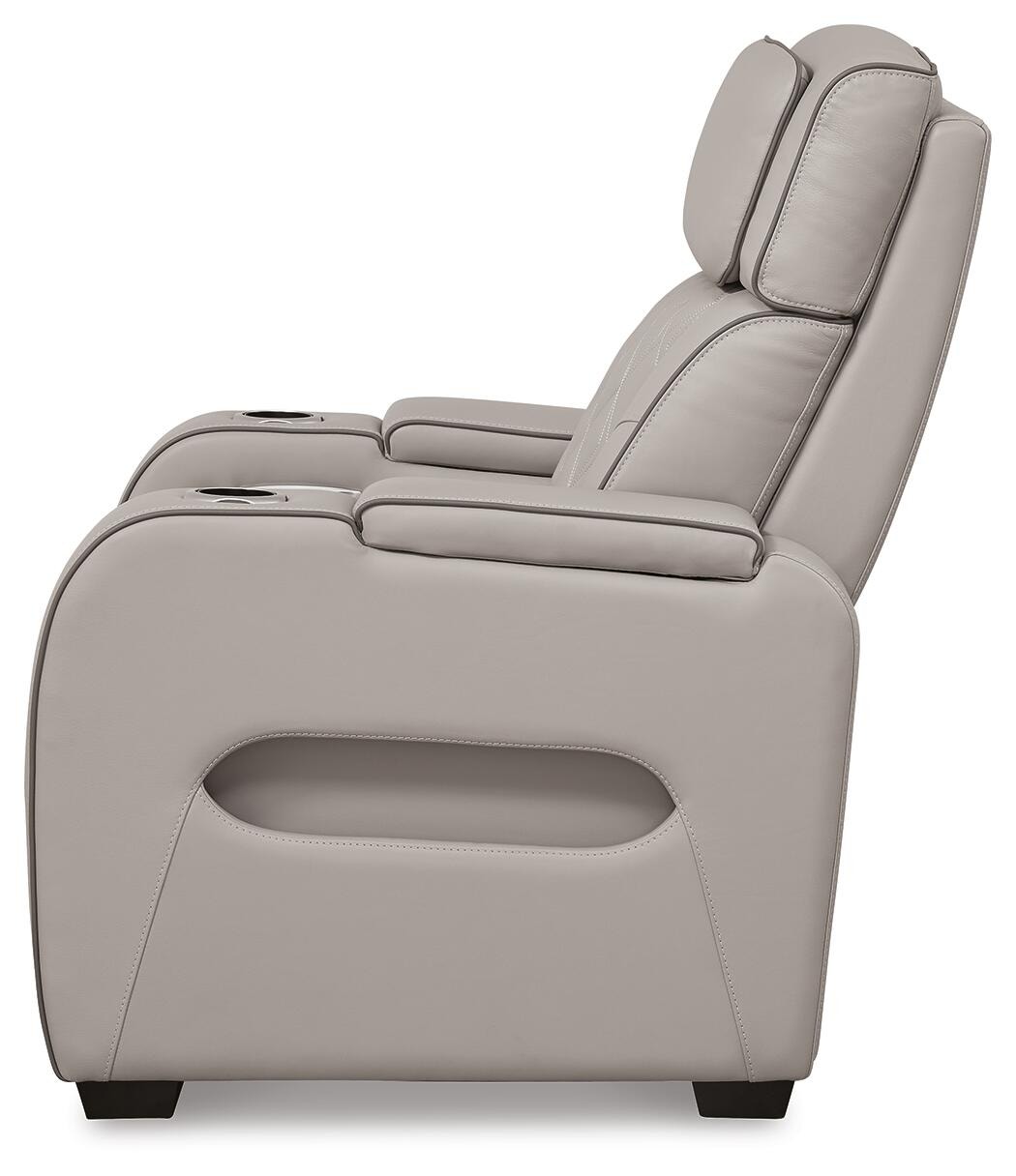 Boyington Power Recliner, Gray, large
