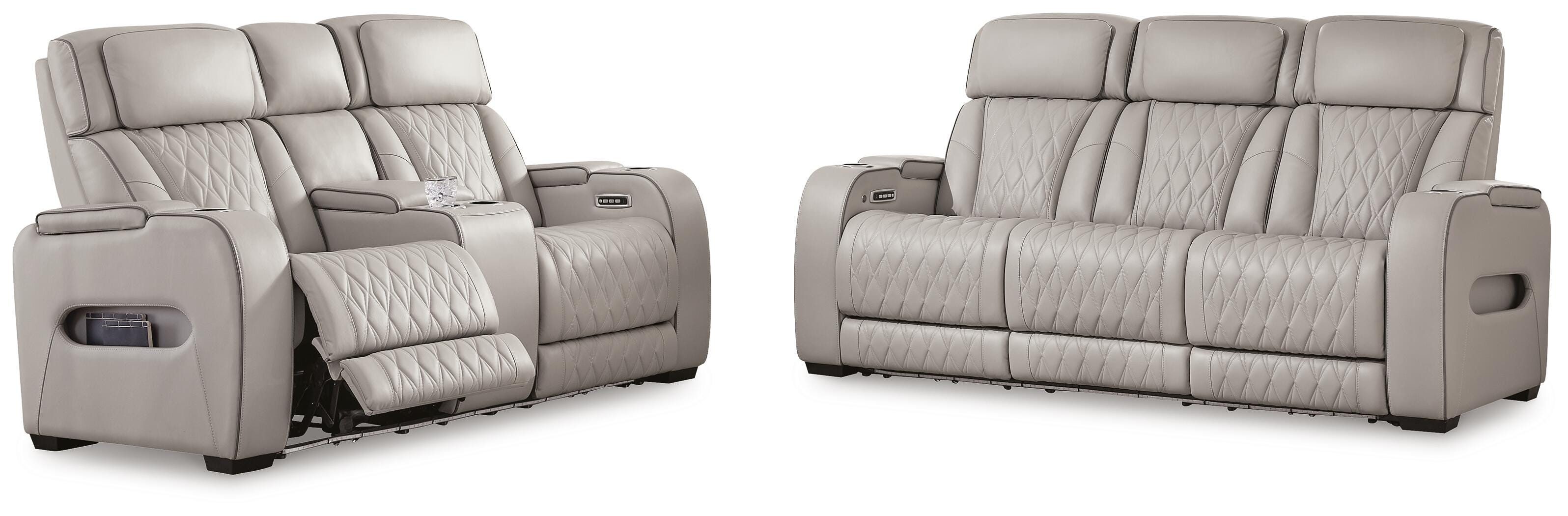 Boyington Power Reclining Sofa and Loveseat - image 2