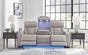 Boyington Power Reclining Sofa, Gray, large