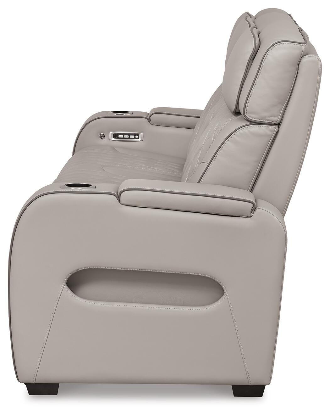Sofá reclinable eléctrico Boyington, sofá de dos plazas y sillón reclinable - image 7