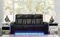 Boyington Power Reclining Sofa, Black, large