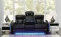 Boyington Power Reclining Sofa, Black, large