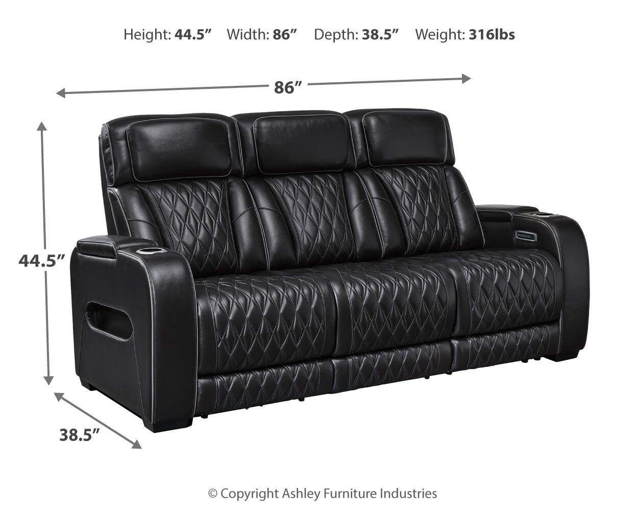 Boyington Power Reclining Sofa - image 4