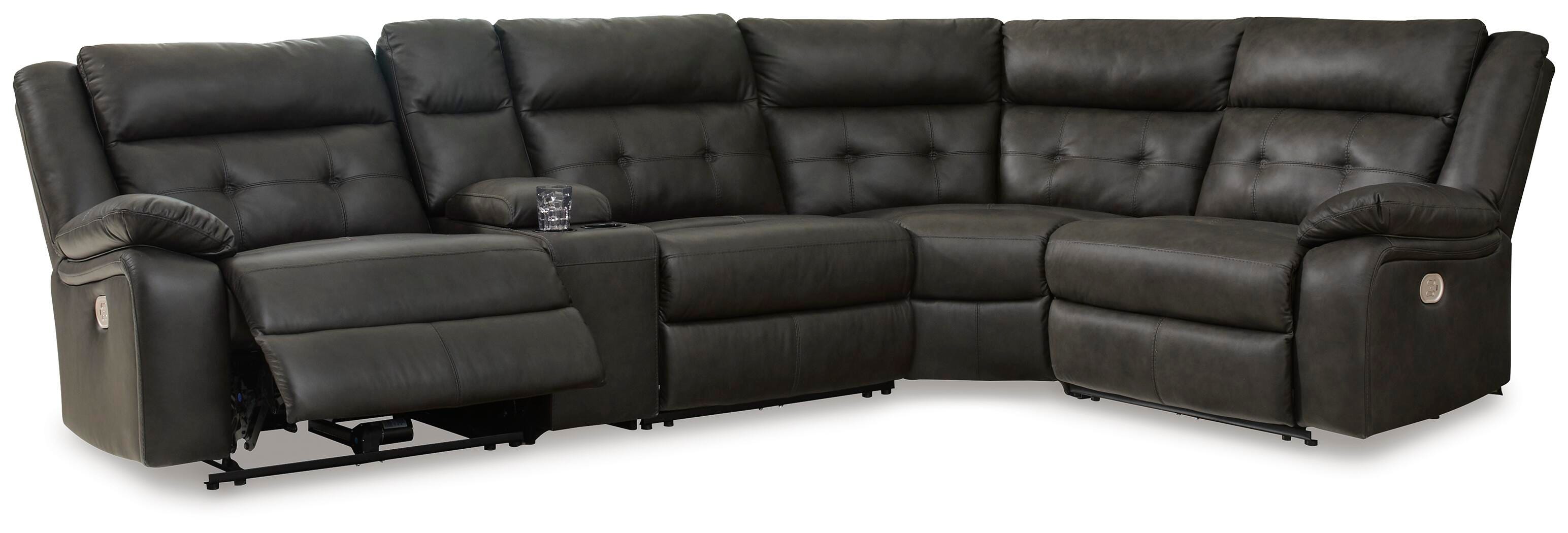 Mackie Pike 5-Piece Power Reclining Sectional, , large