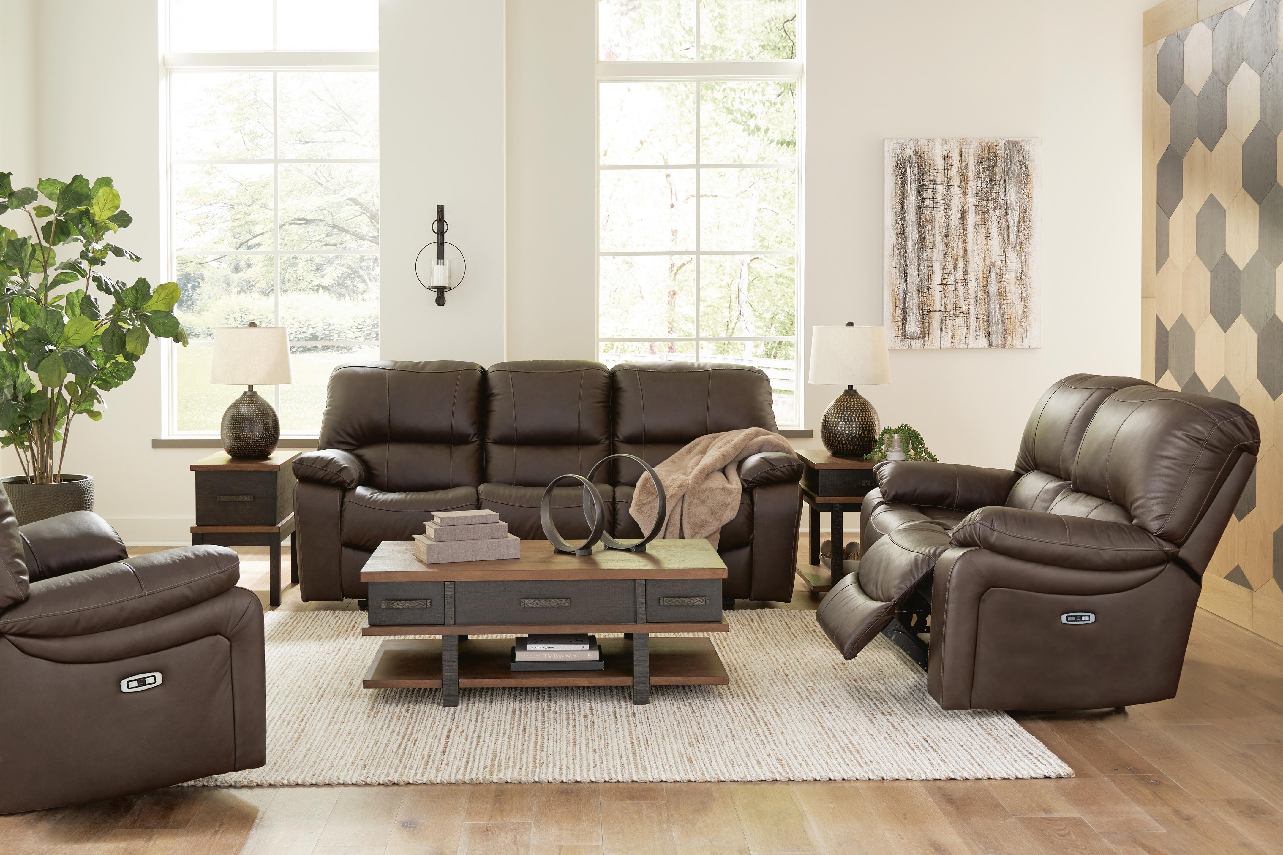 Sofá reclinable eléctrico, diván y sillón reclinable Leesworth - image 1