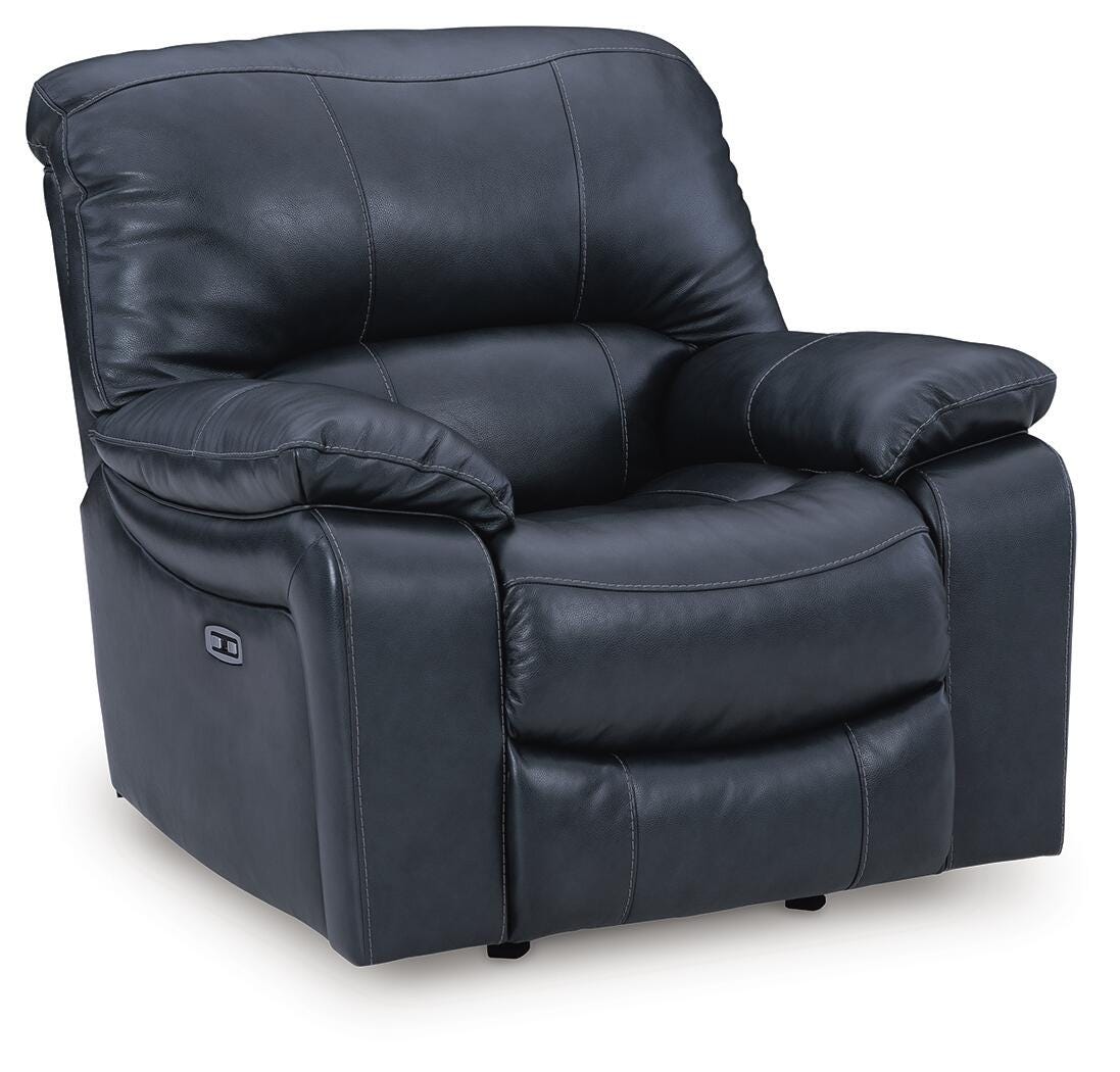 Leesworth Power Recliner, Ocean, large