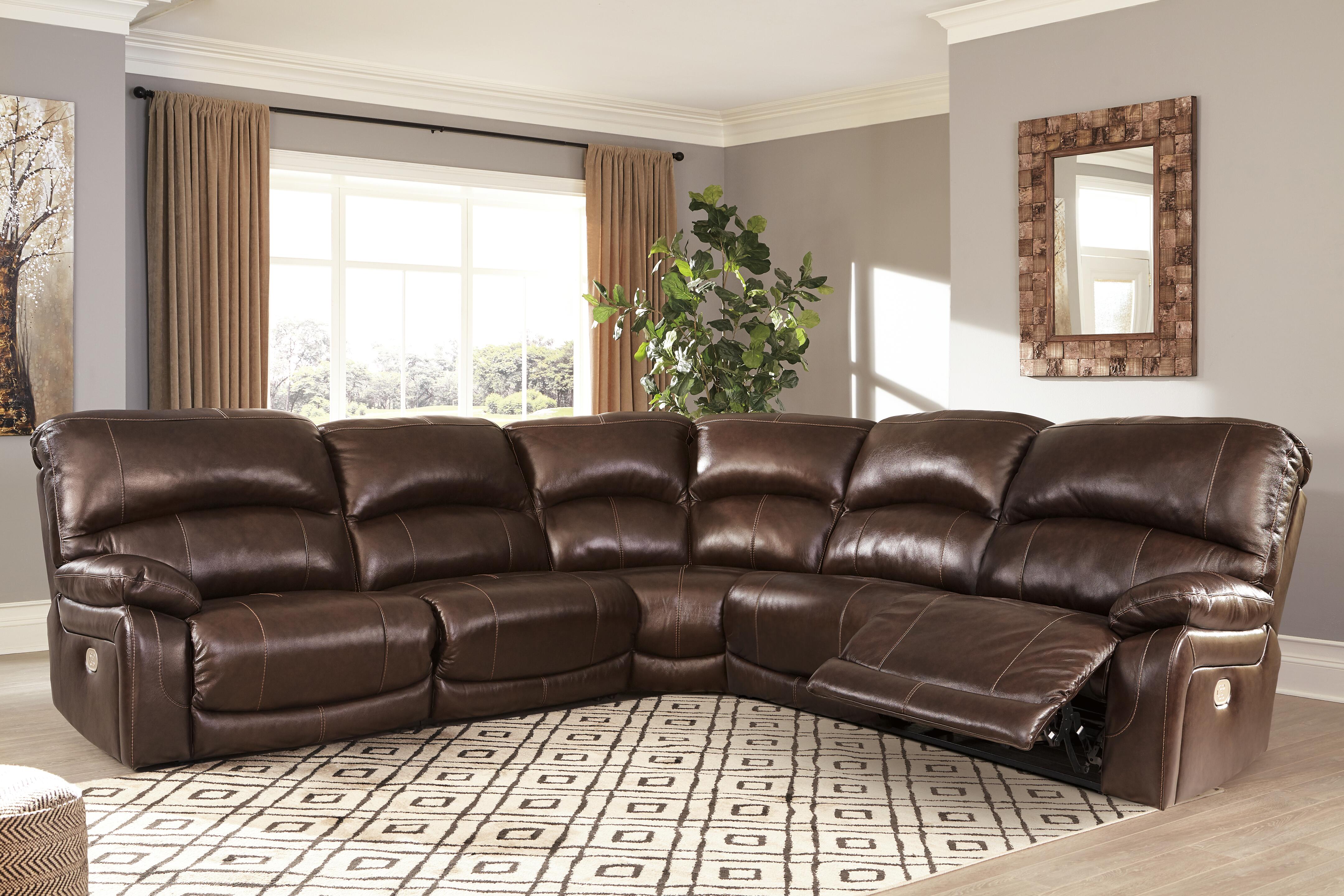 Hallstrung 5-Piece Power Reclining Sectional - image 1