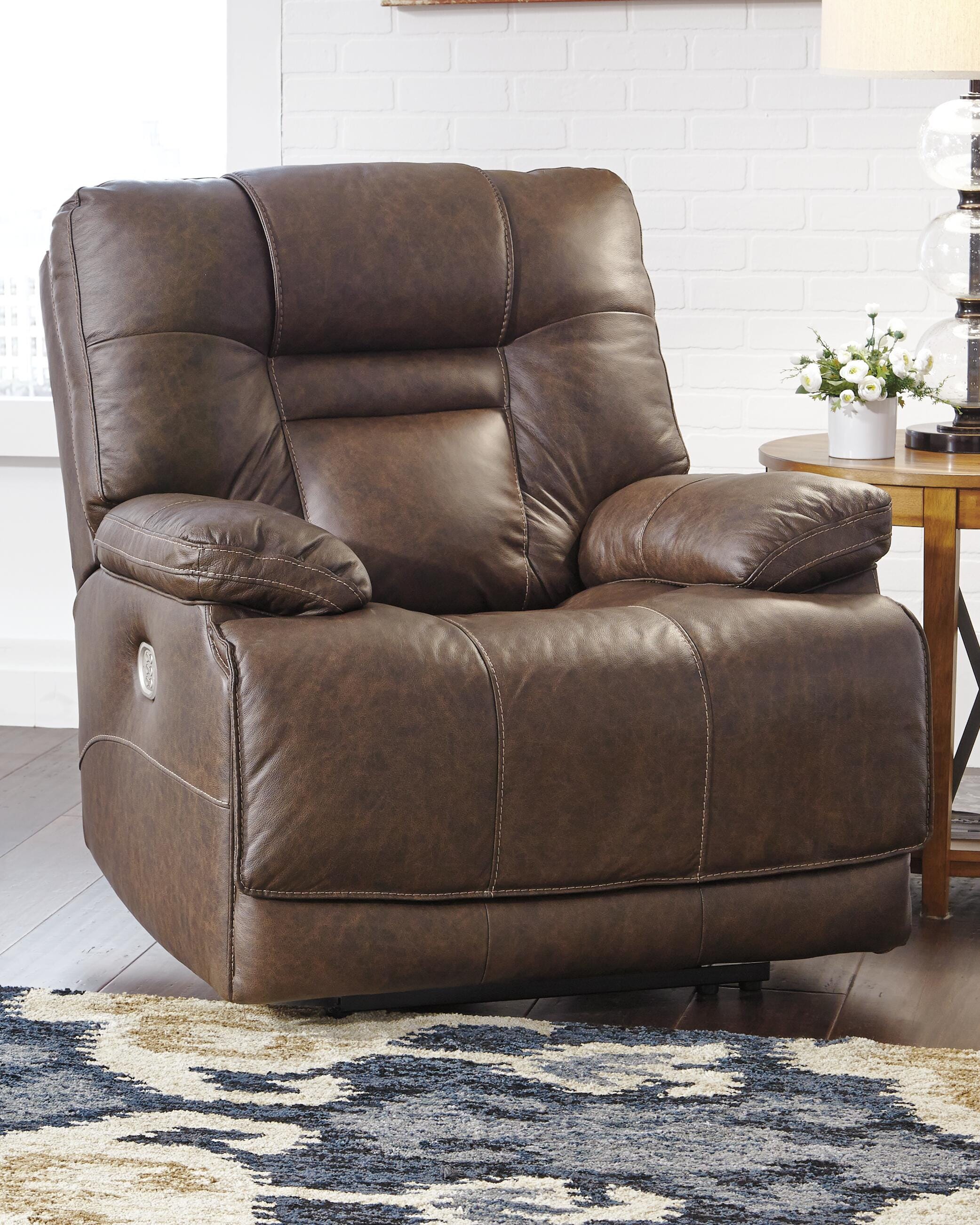 Wurstrow Power Recliner, Umber, large