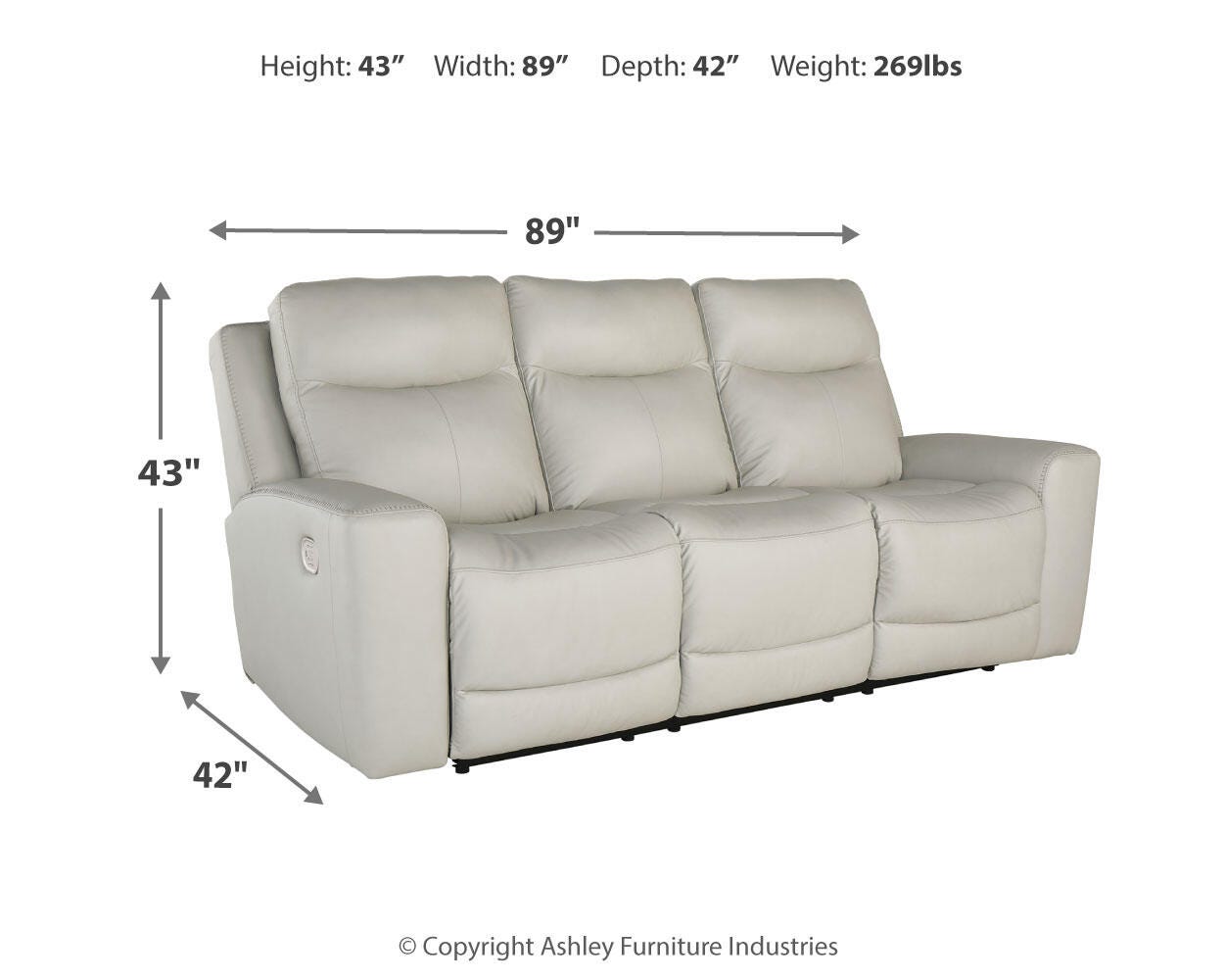 Mindanao Power Reclining Sofa and Loveseat - image 13