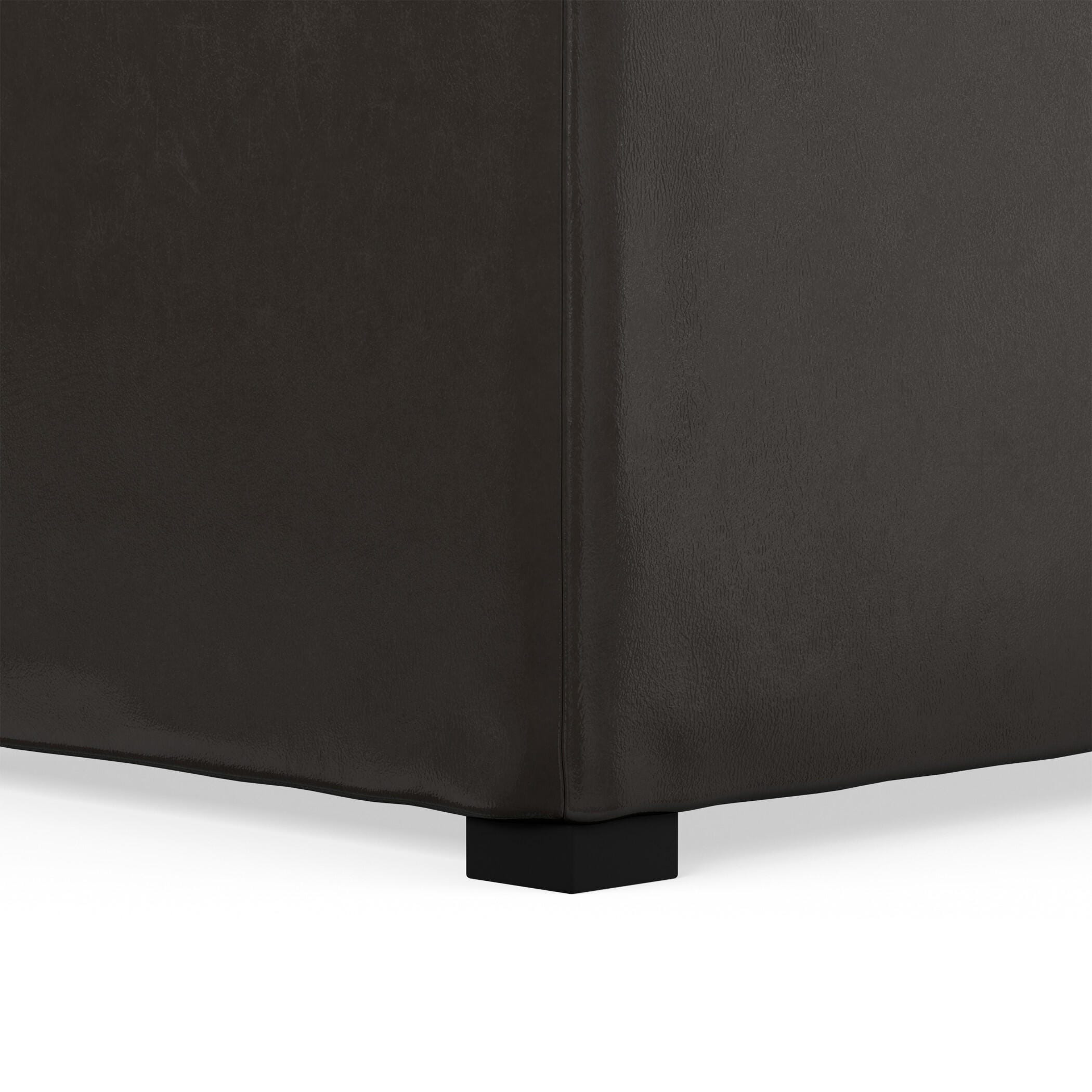 Ottoman Coffee Table Ottoman, Tanners Brown, large