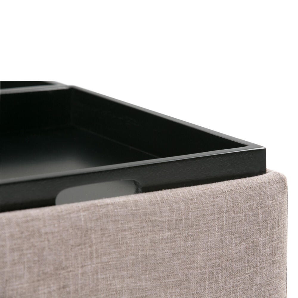 Ottoman Coffee Table Ottoman, Fawn, large