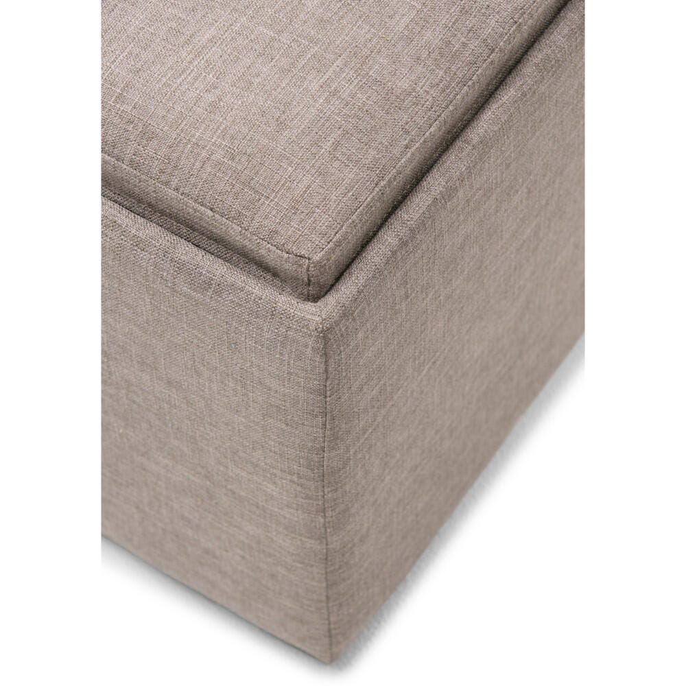 Ottoman Coffee Table Ottoman, Fawn, large
