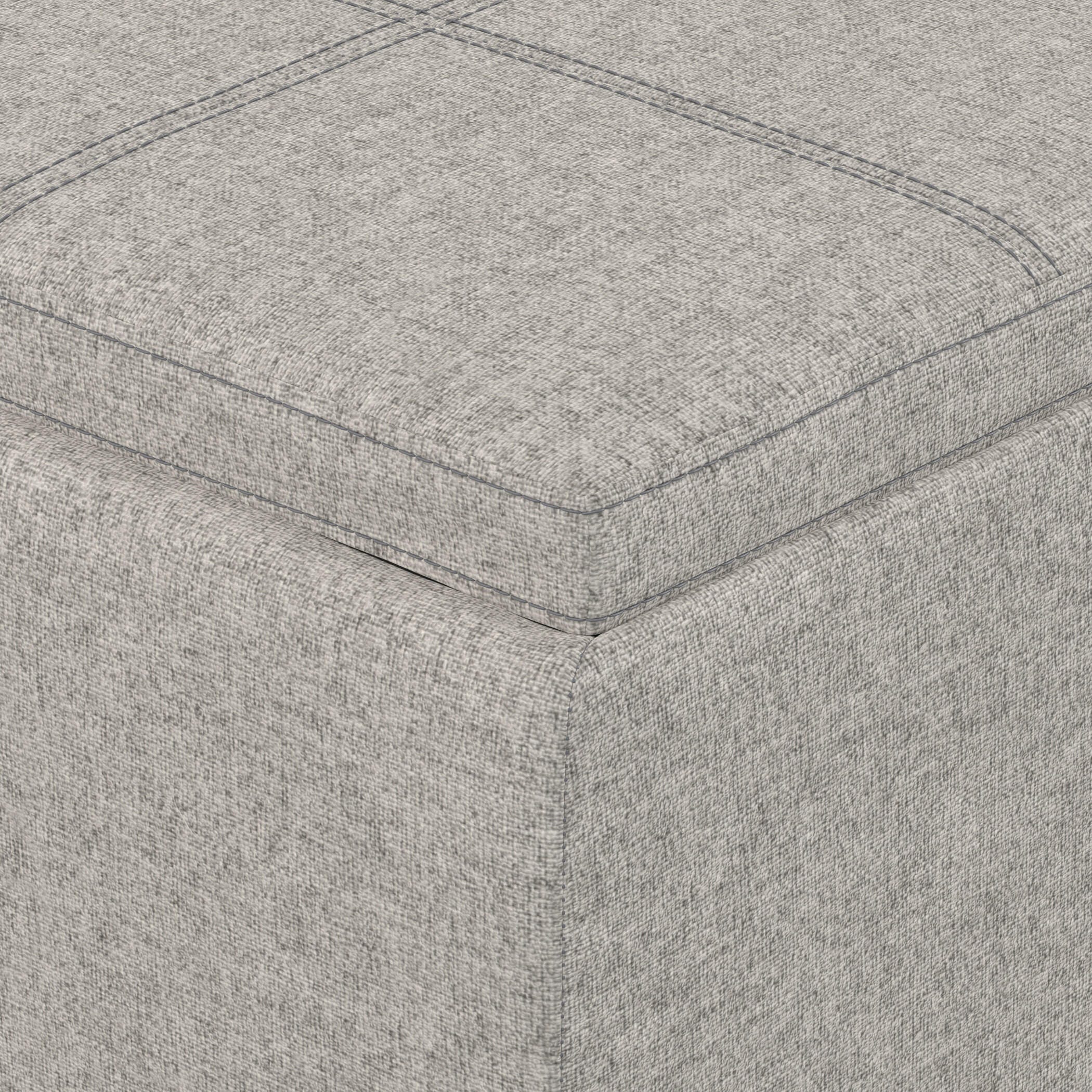 Ottoman Storage Ottoman with Trays, Cloud, large
