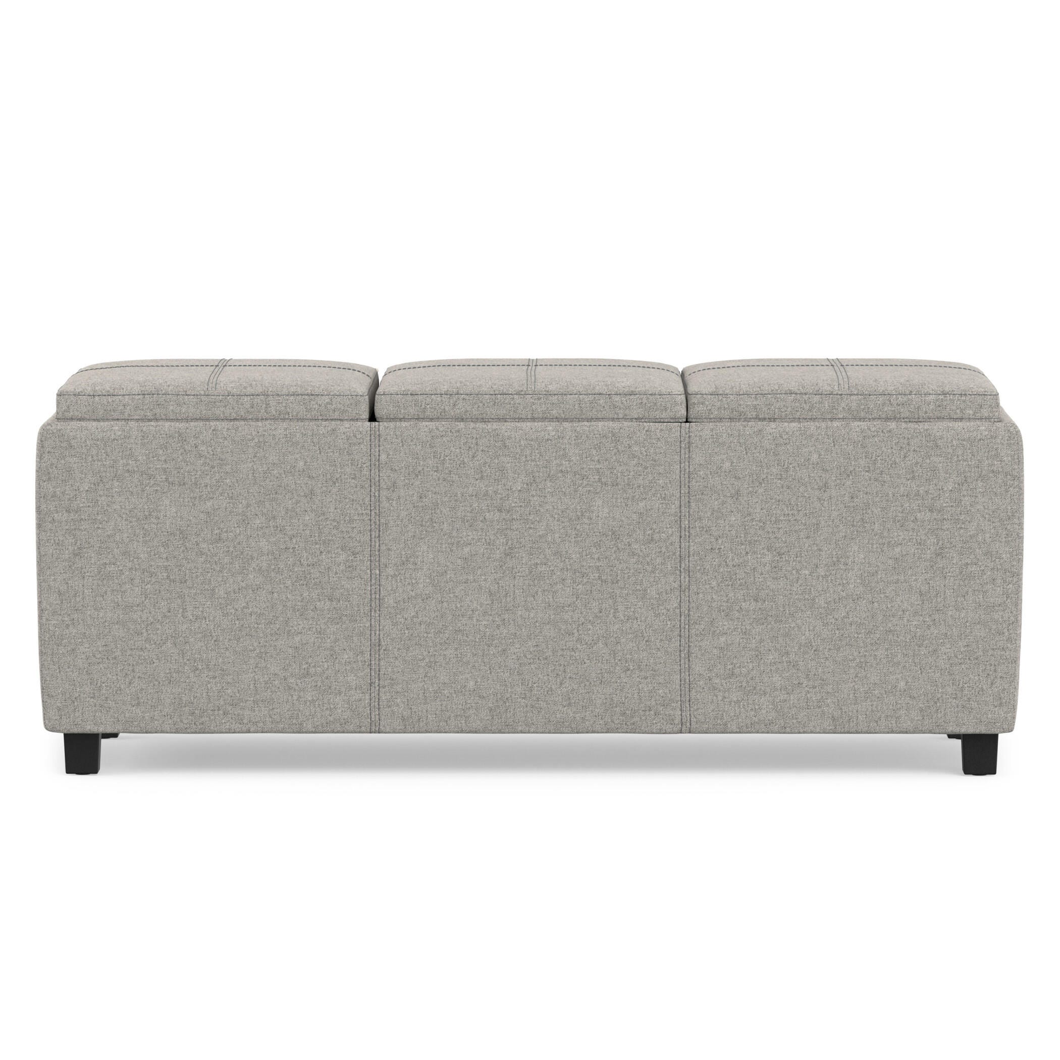 Ottoman Storage Ottoman with Trays, Cloud, large