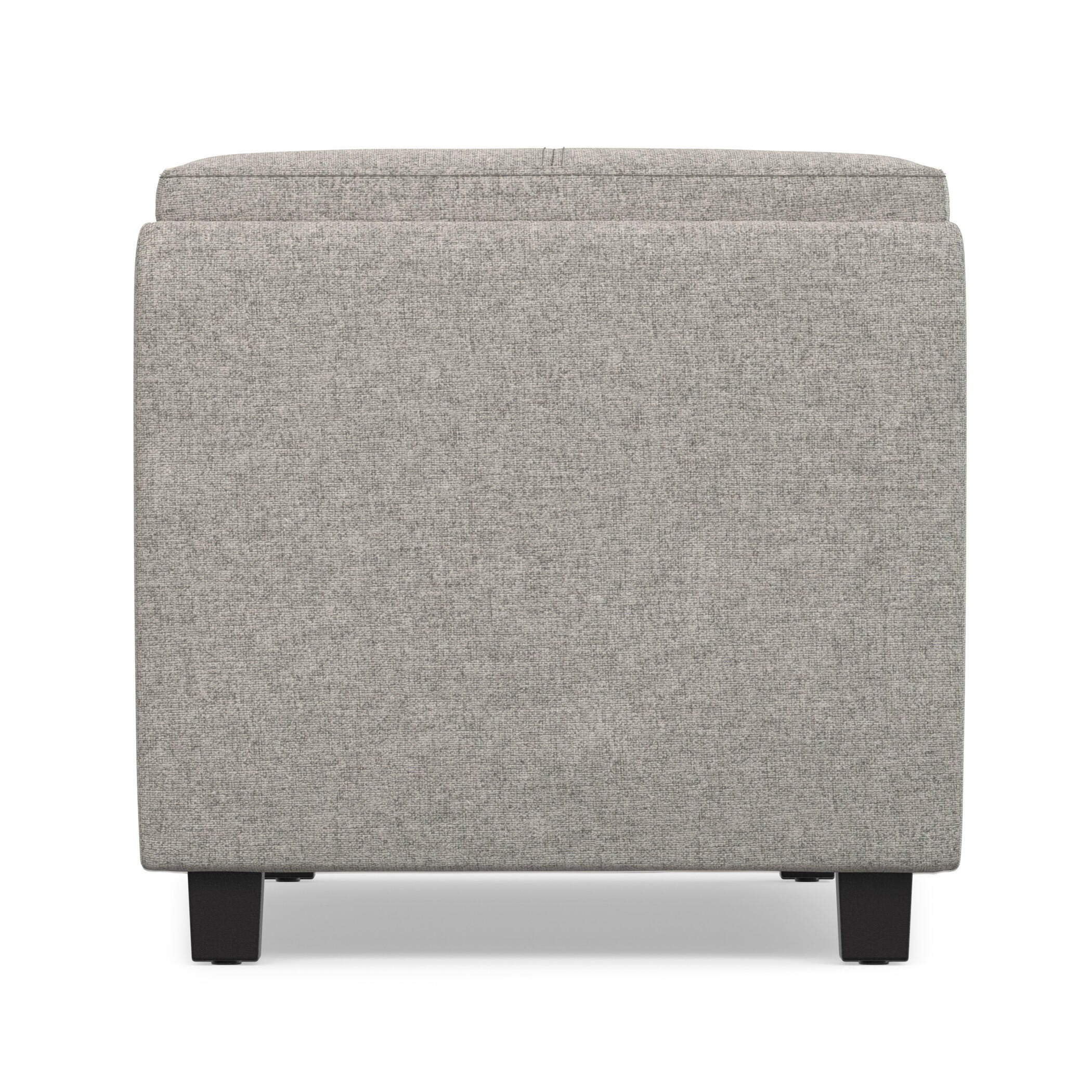 Ottoman Storage Ottoman with Trays, Cloud, large