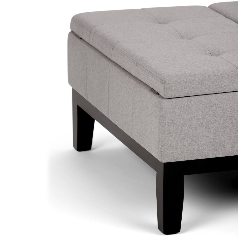 Ottoman Coffee Table Storage Ottoman, Cloud, large