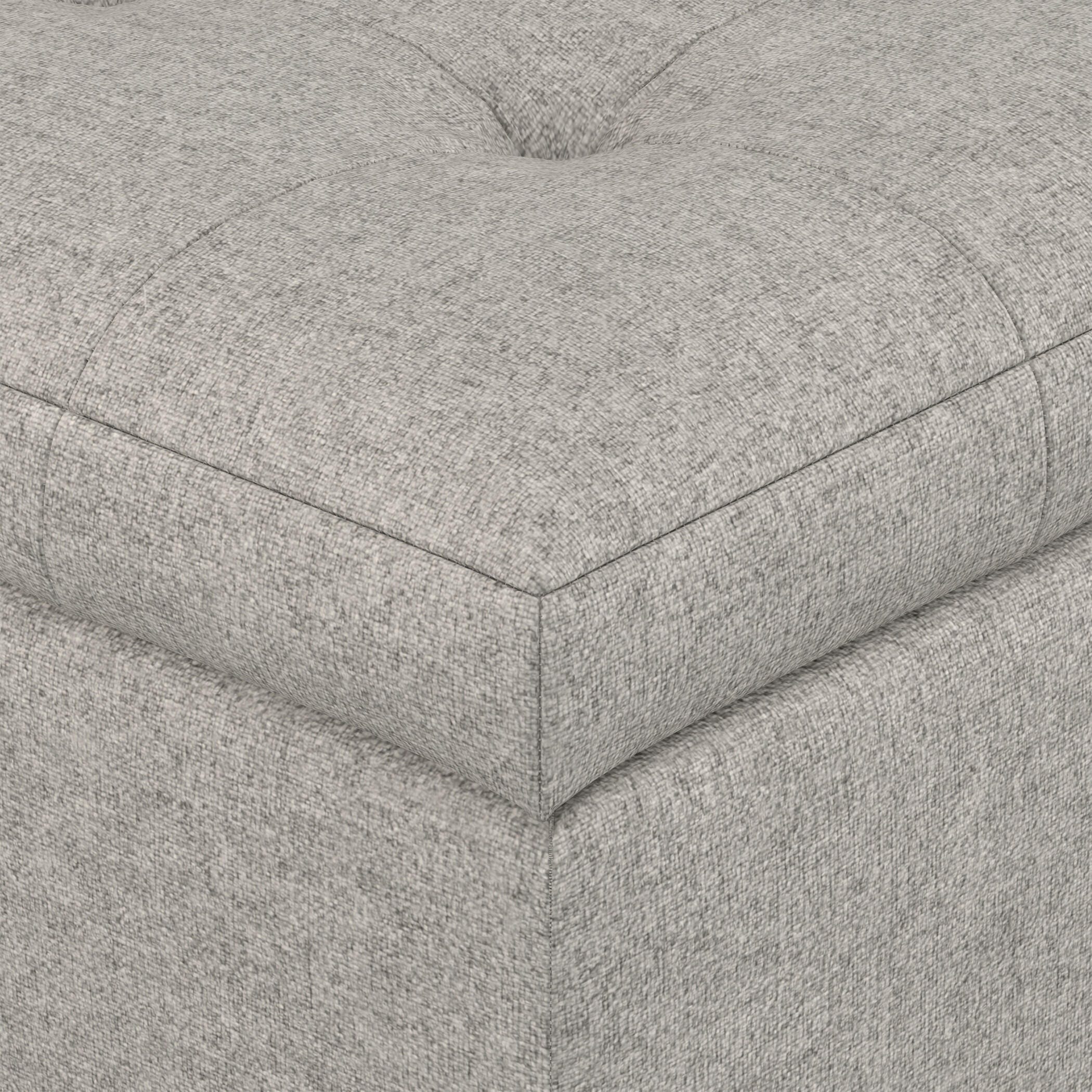 Ottoman Wide Storage Ottoman, Cloud, large