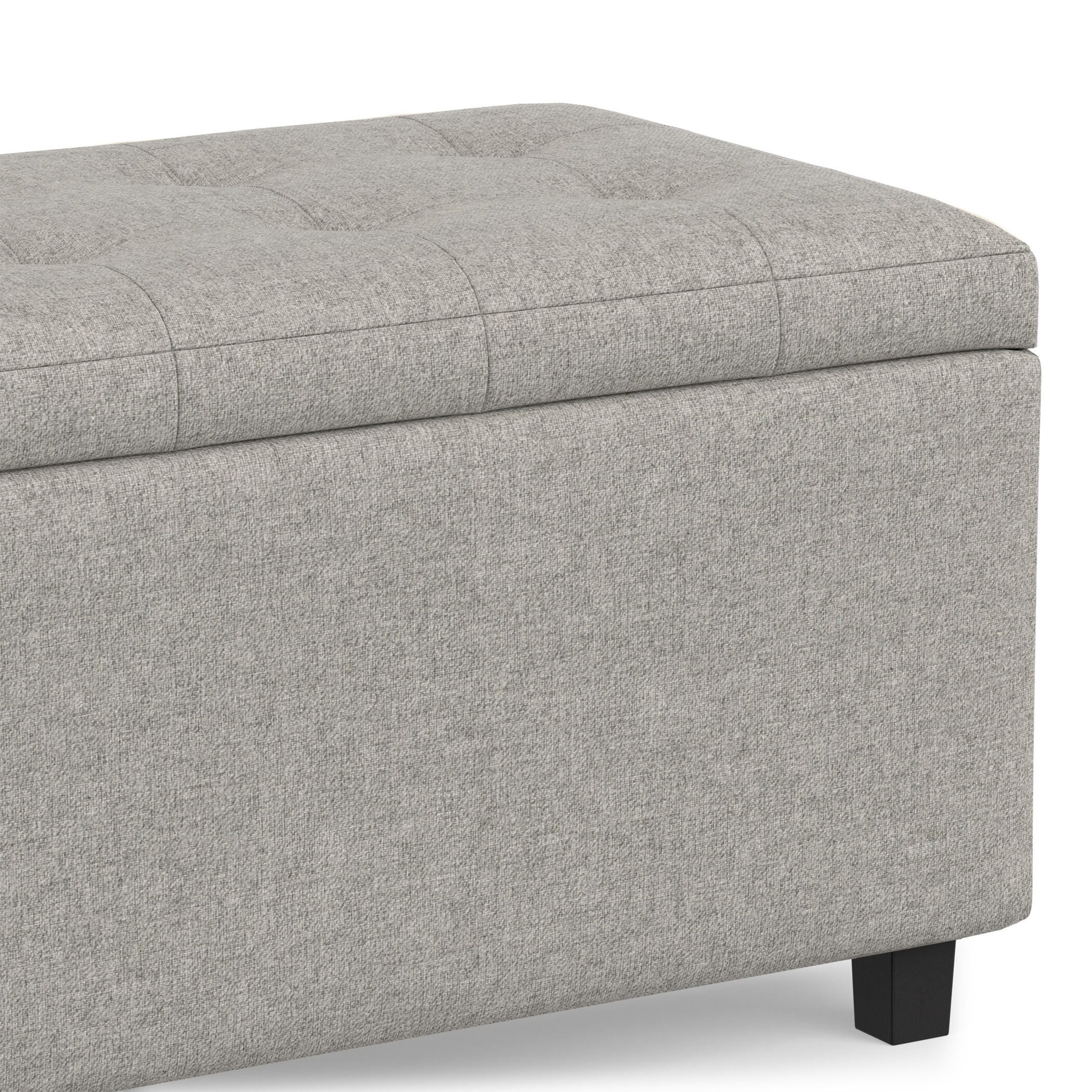 Ottoman Wide Storage Ottoman, Cloud, large