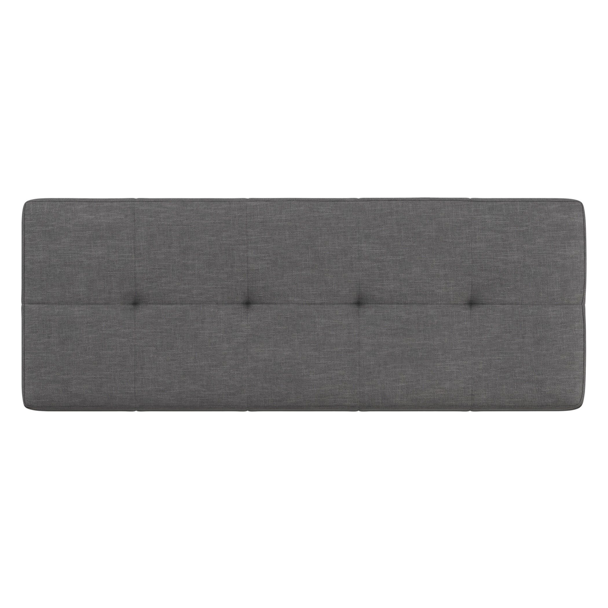 Ottoman Storage Ottoman with Lift-top Lid, Slate Gray, large