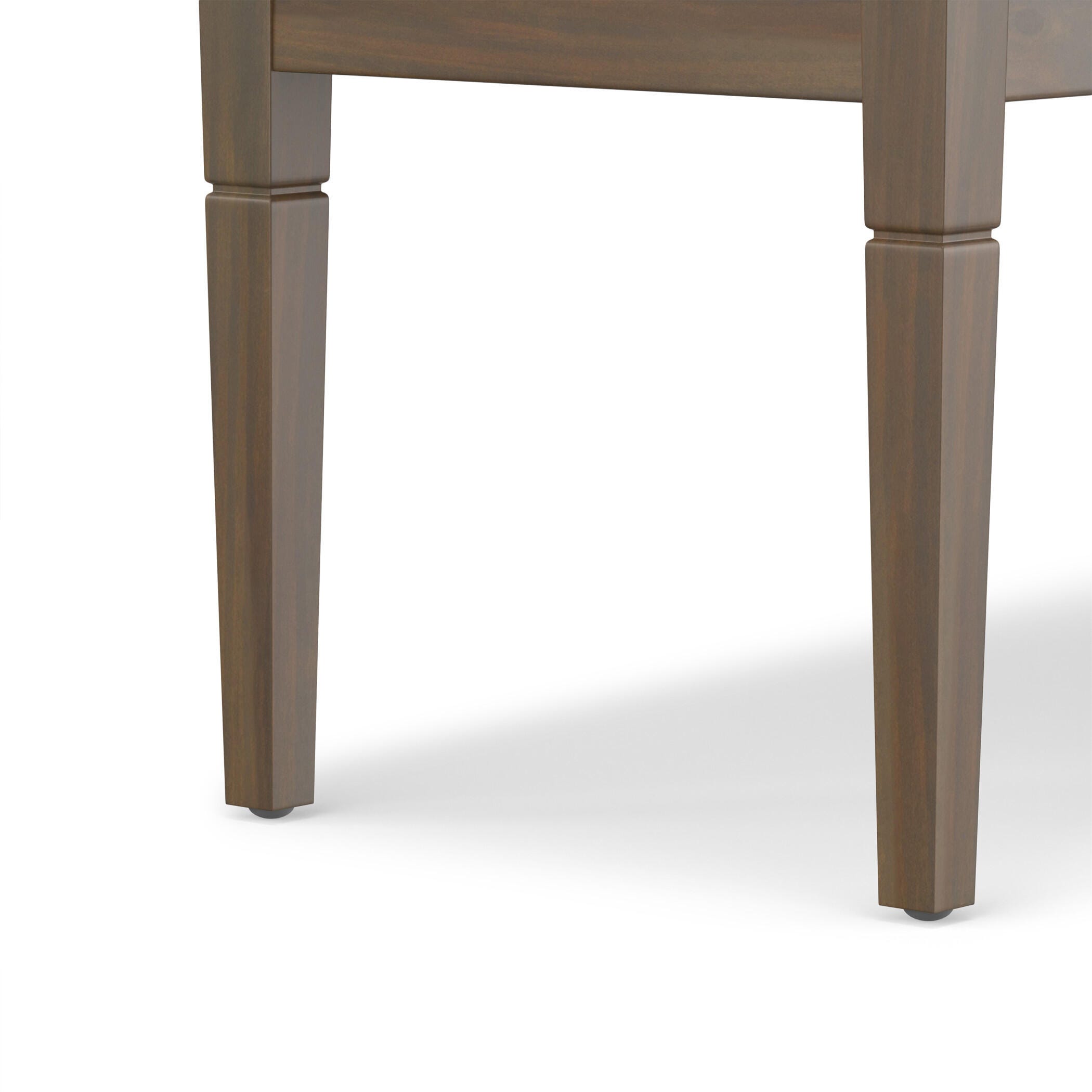 Simpli Home Saxon Ottoman Bench, Natural, large