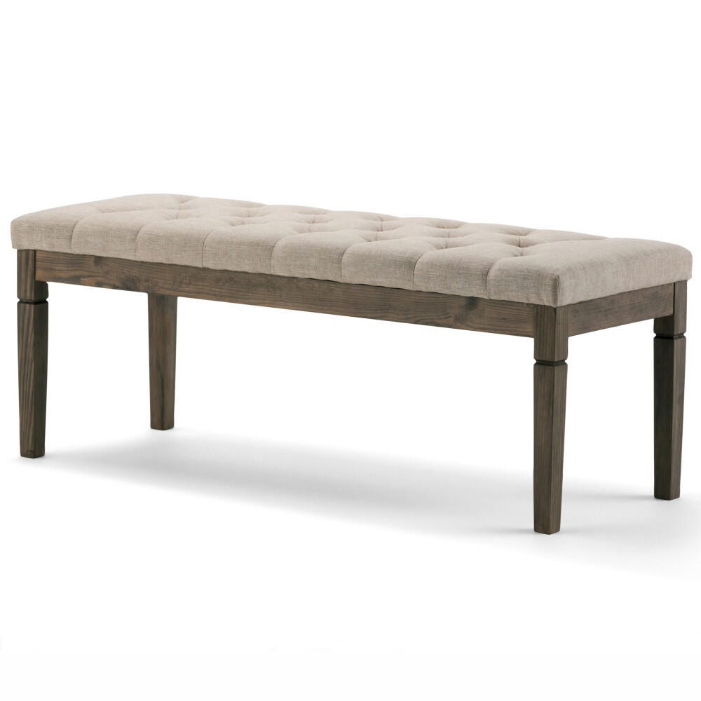 Ottoman Ottoman Bench, Natural, large