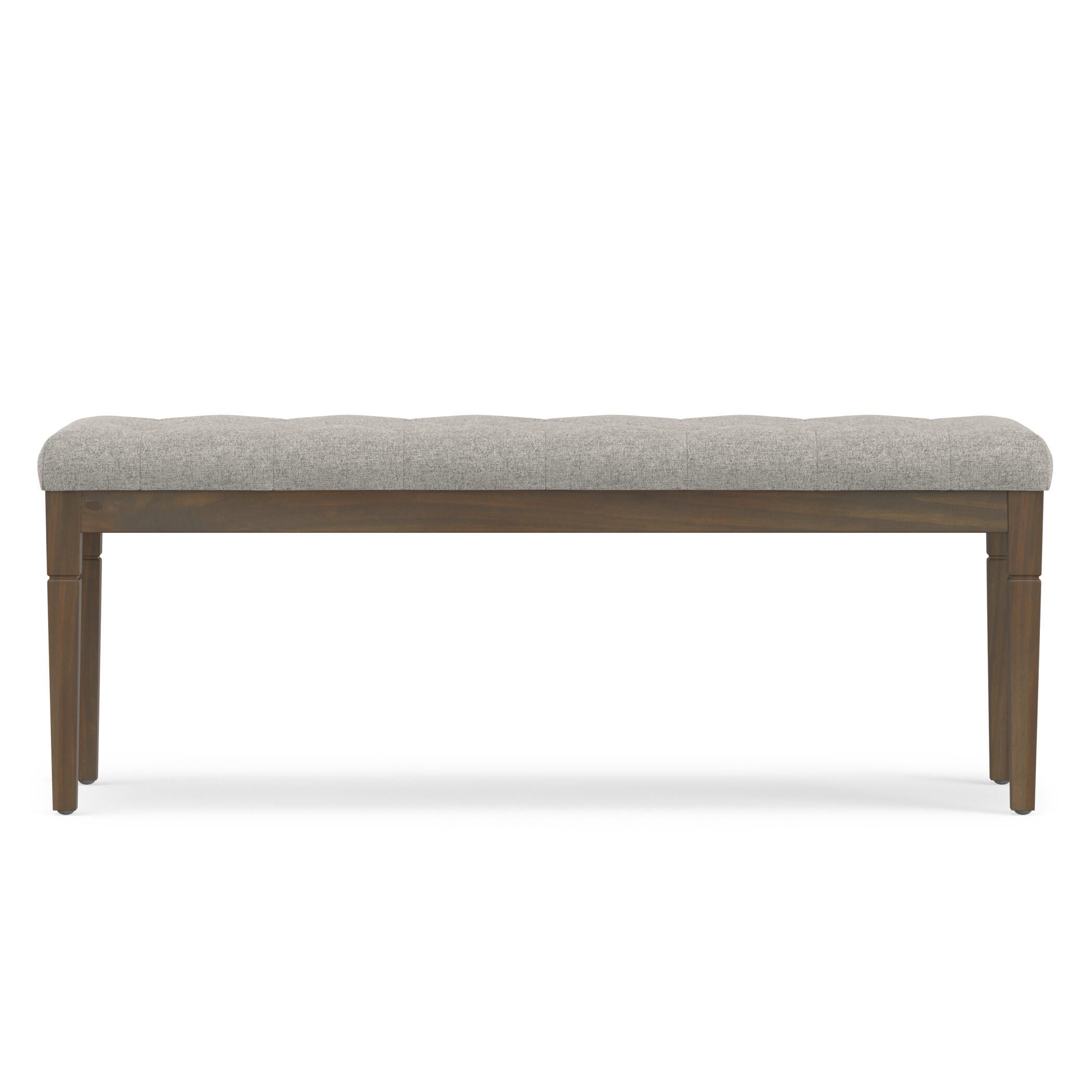 Simpli Home Waverly Ottoman Bench, Cloud, large