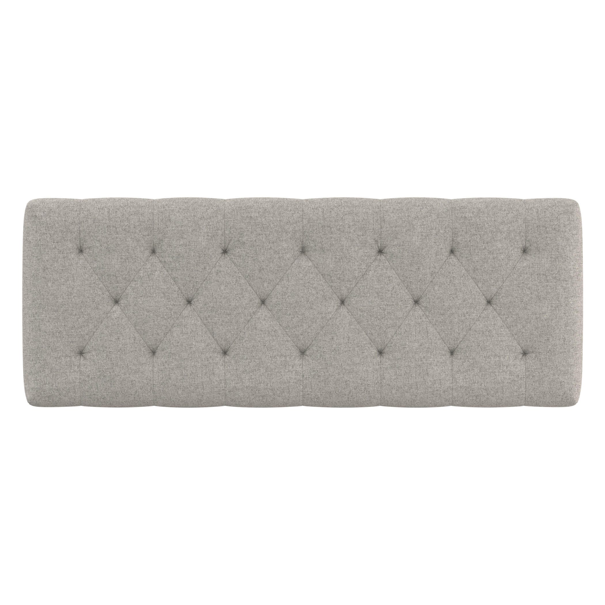 Simpli Home Waverly Ottoman Bench, Cloud, large