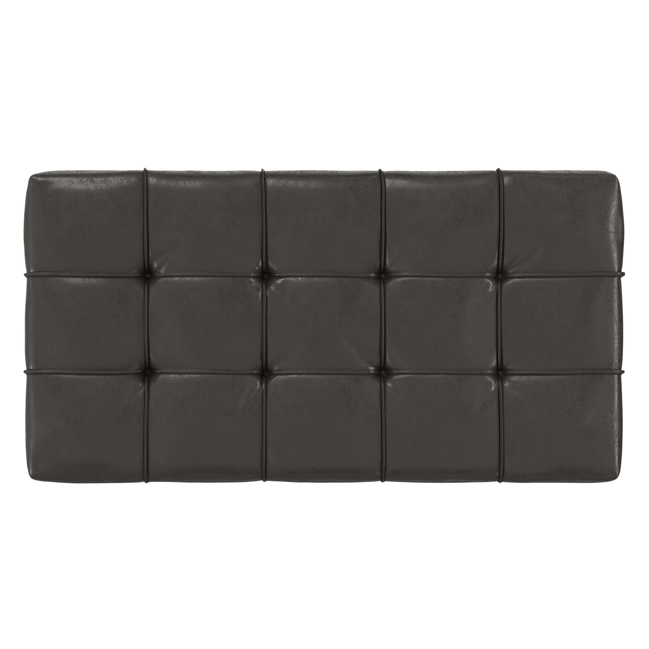 Ottoman Storage Ottoman, Dark Chocolate, large