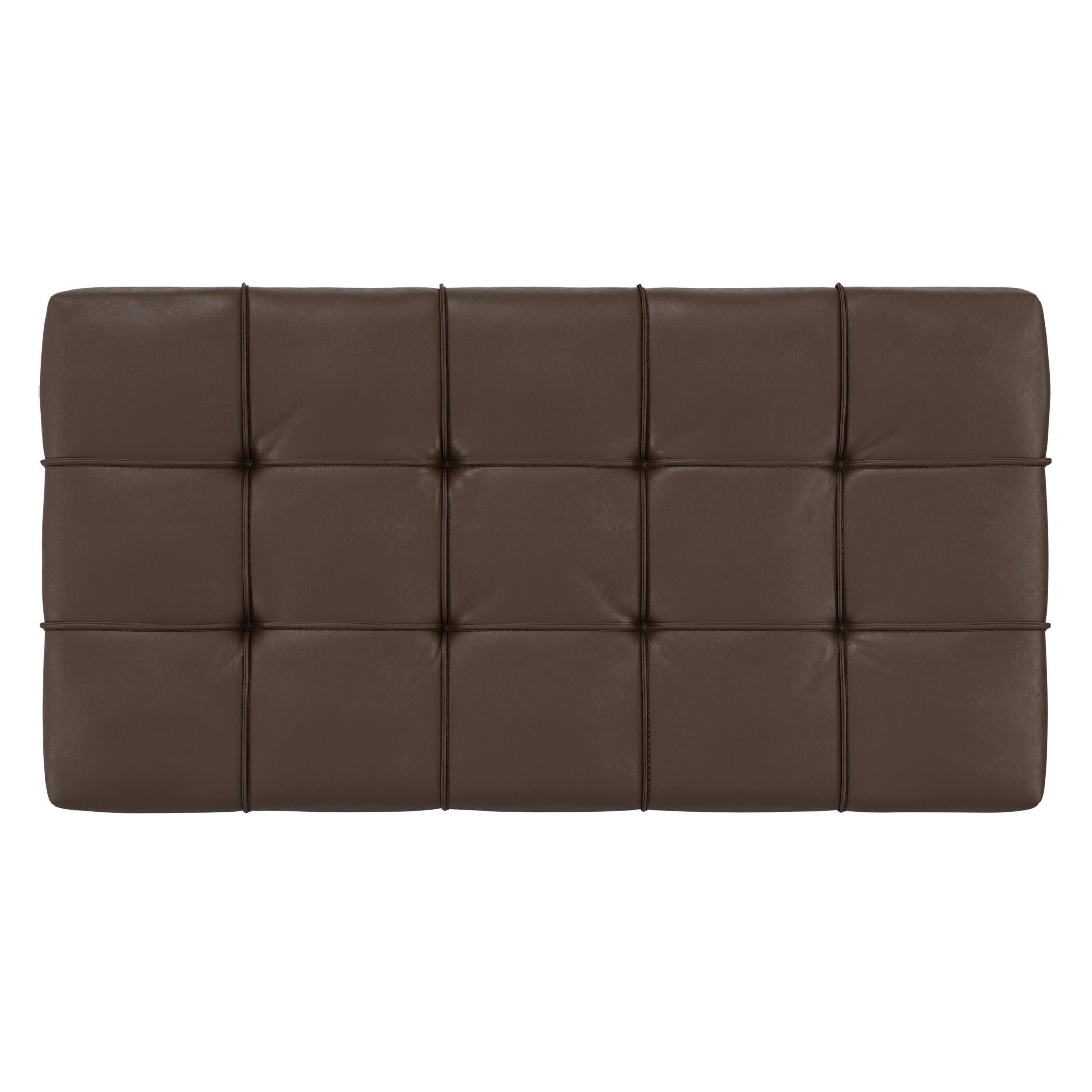 Ottoman Storage Ottoman, Chocolate, large