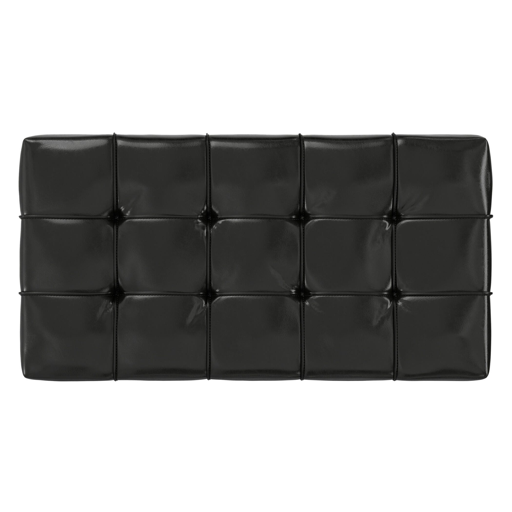 Ottoman Storage Ottoman, Midnight Black, large