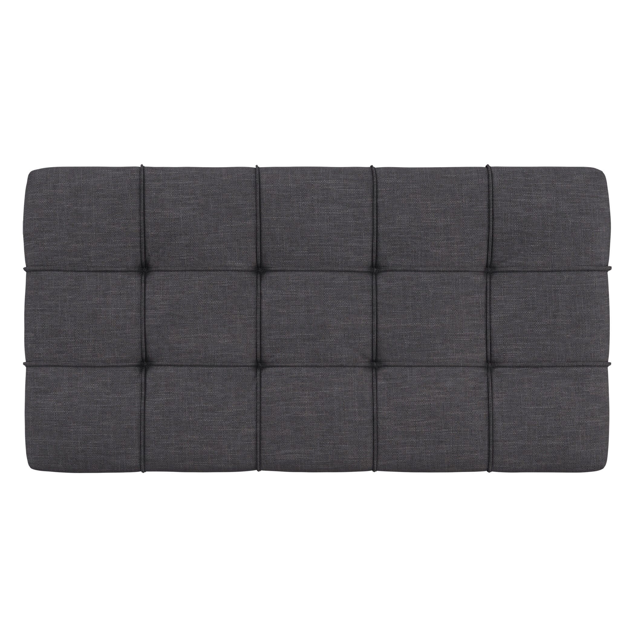 Ottoman Storage Ottoman, Slate Gray, large