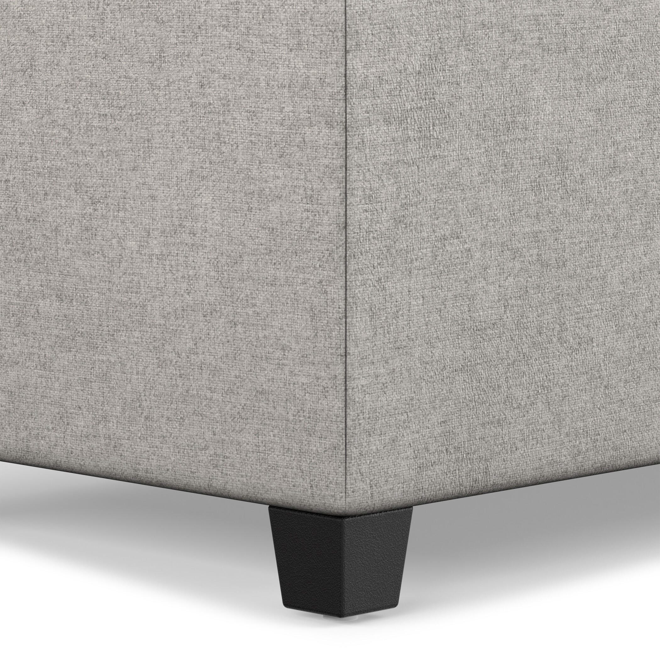 Ottoman Storage Ottoman, Dove Gray, large