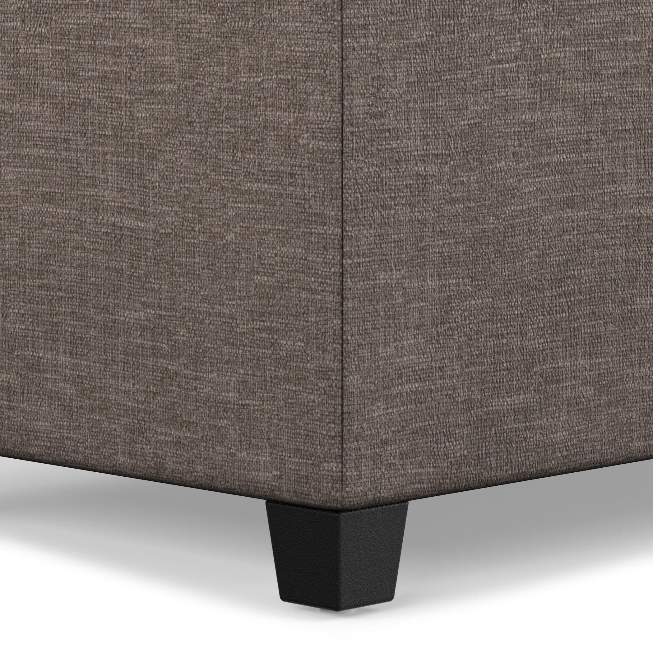 Ottoman Storage Ottoman, Fawn Brown, large