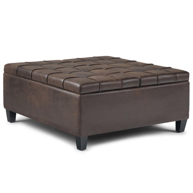 Harrison Square Coffee Table Ottoman with Storage
