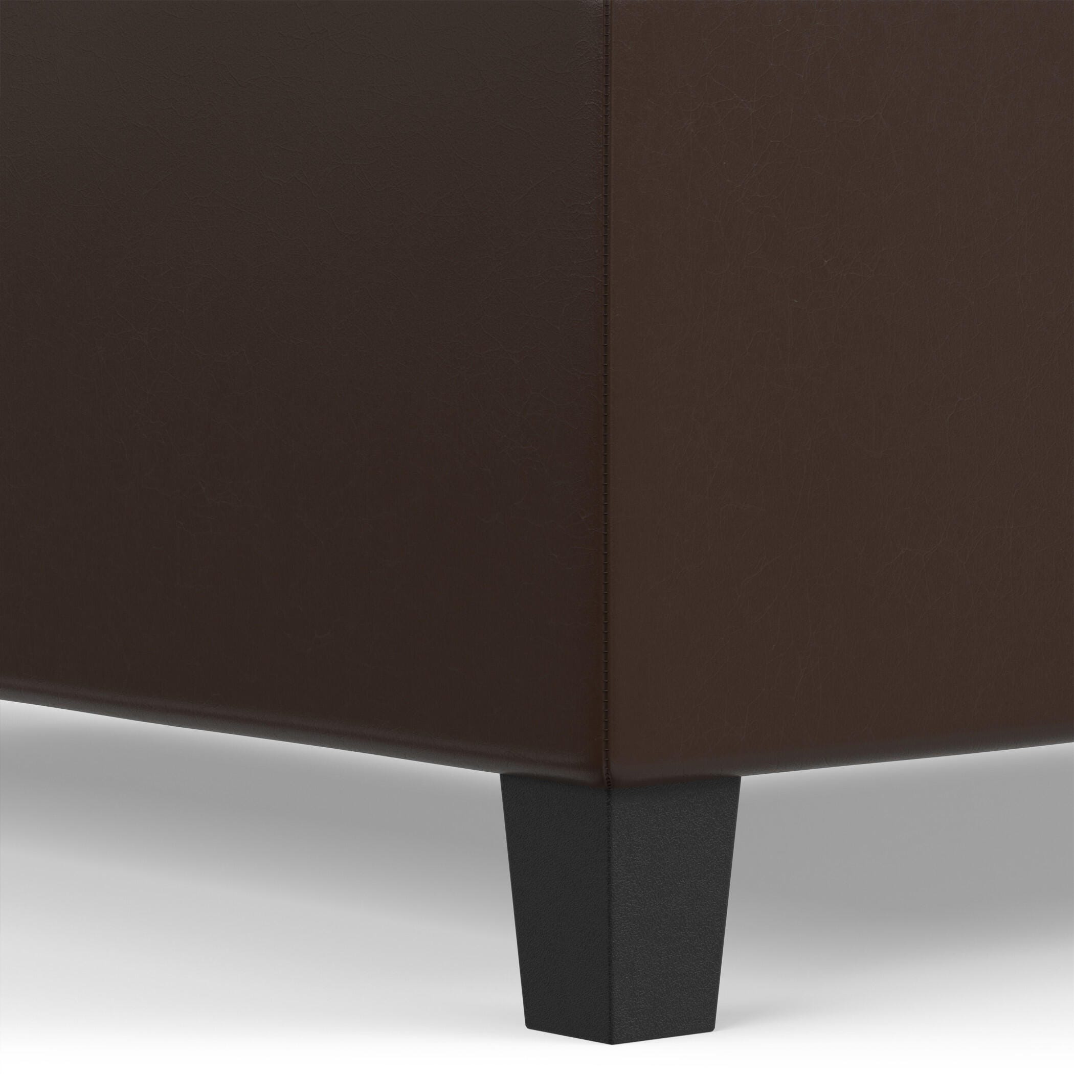 Ottoman Coffee Table Storage Ottoman, Chocolate, large