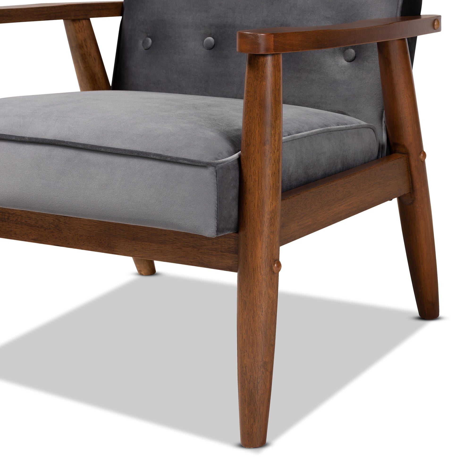 Baxton Studio Sorrento Lounge Chair | Ashley
