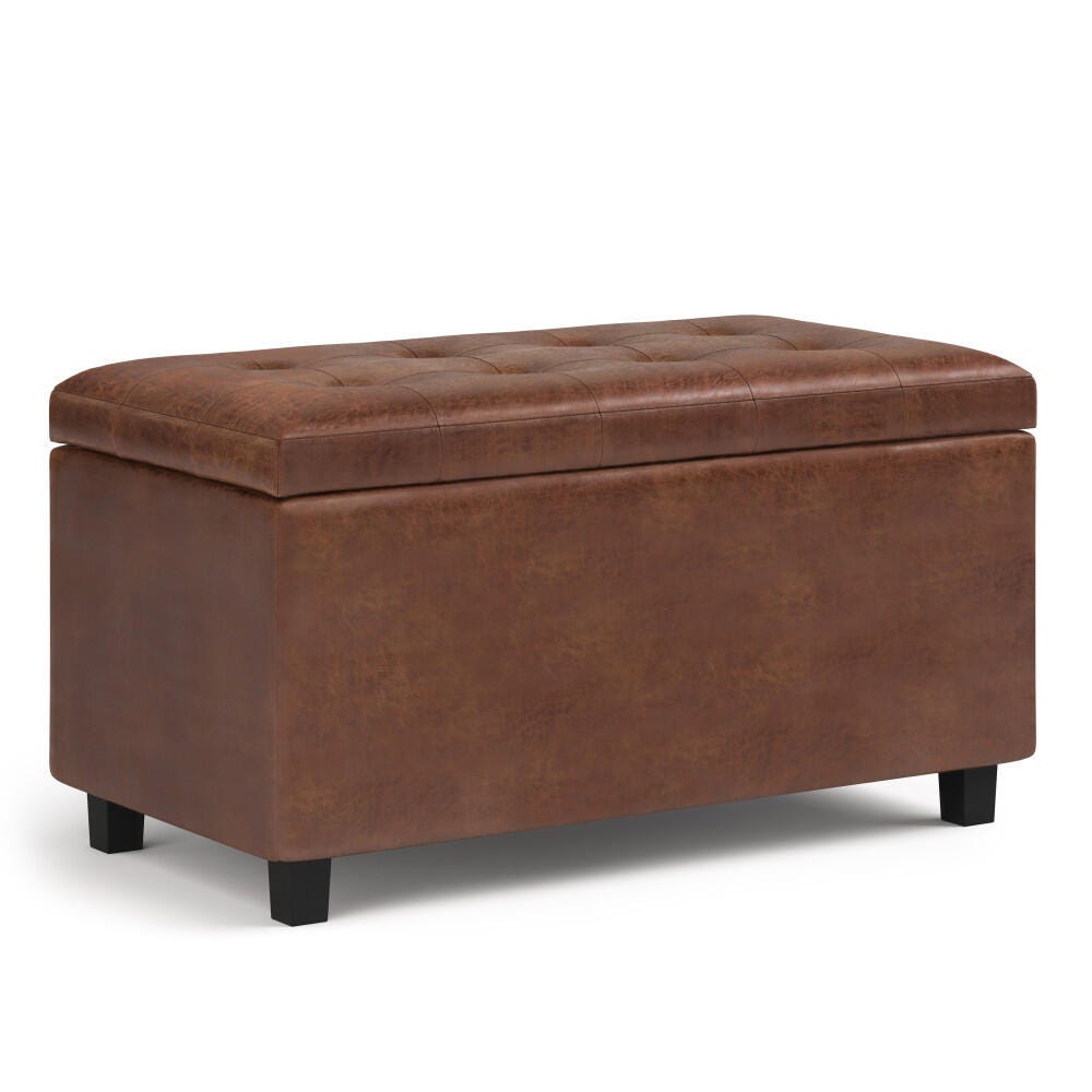 Cosmopolitan Rectangle Storage Ottoman