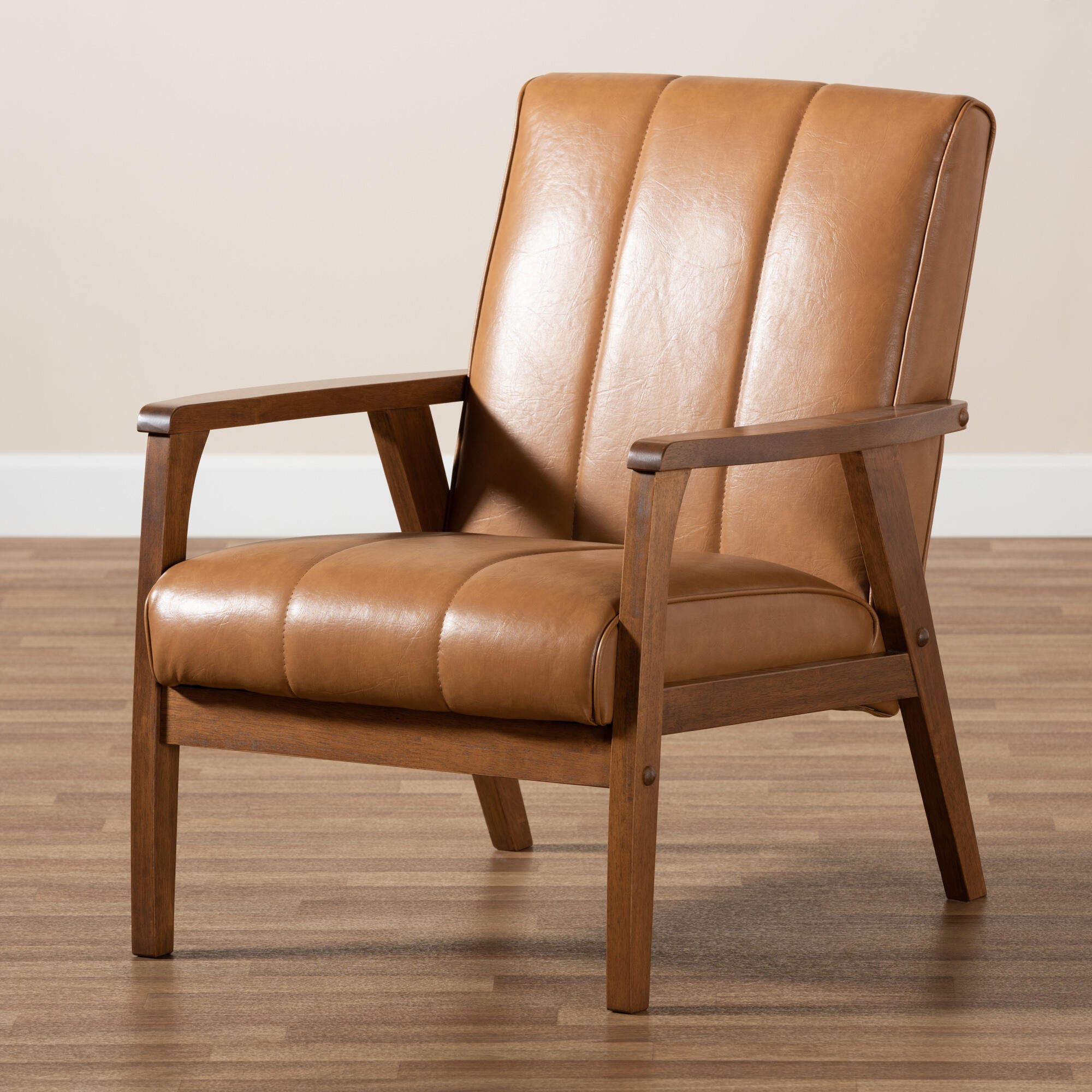 しょーちゃん　niko and… ニコアンド　レザー調　チェアのみ Nikko Lounge Chair | Ashley