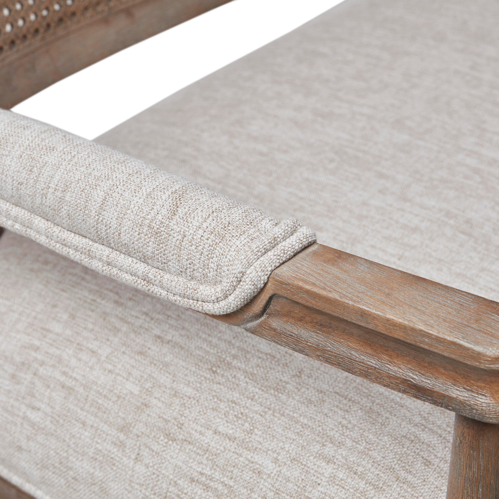 Madison Park Willshire Natural Settee, , large