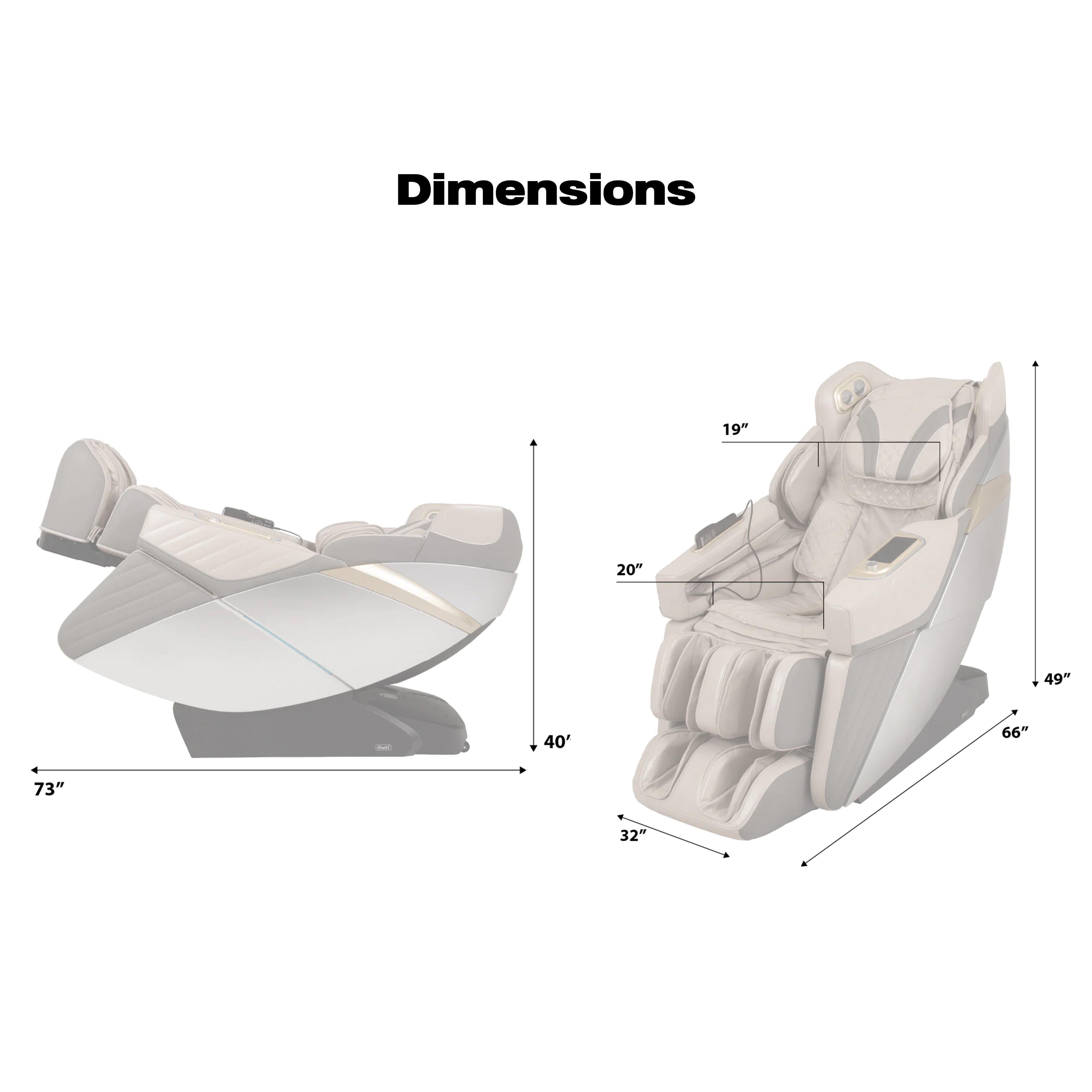 Osaki 3D Hamilton LE Adjustable Massage Chair | Ashley