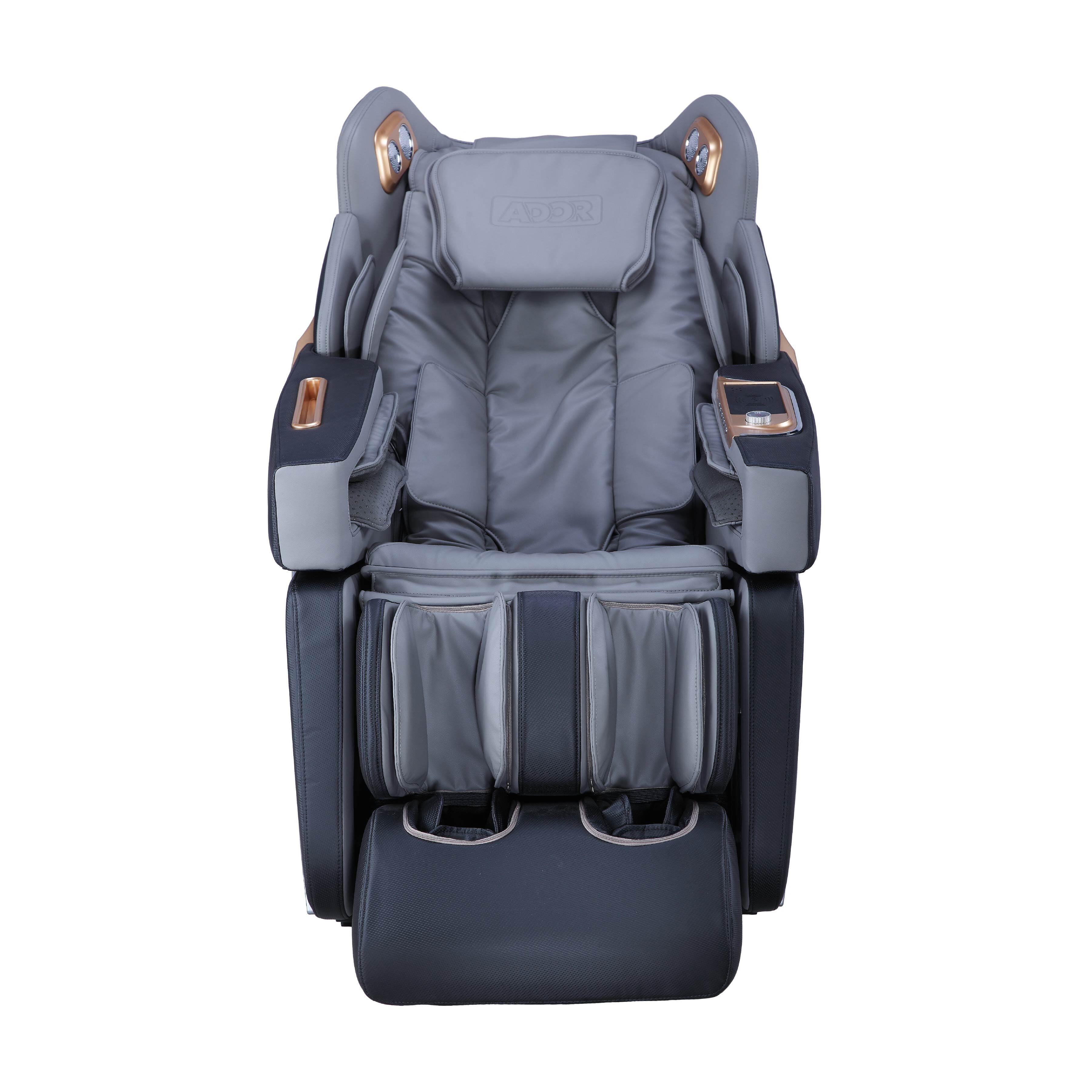 Ador 3D Hamilton LE Adjustable Massage Chair, Black/Charcoal, large