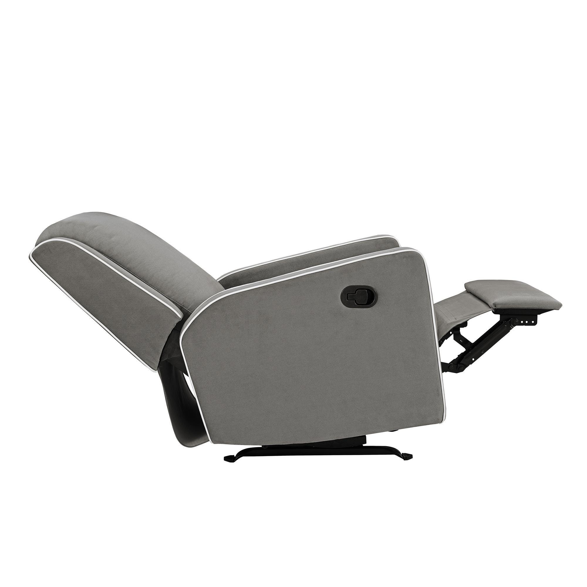 Atwater Living Billie Rocker Recliner, Graphite Gray, large