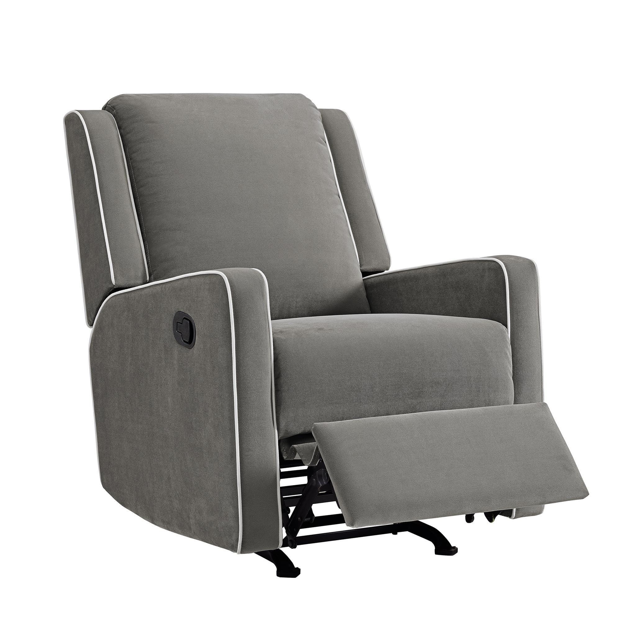 Atwater Living Billie Rocker Recliner, Graphite Gray, large
