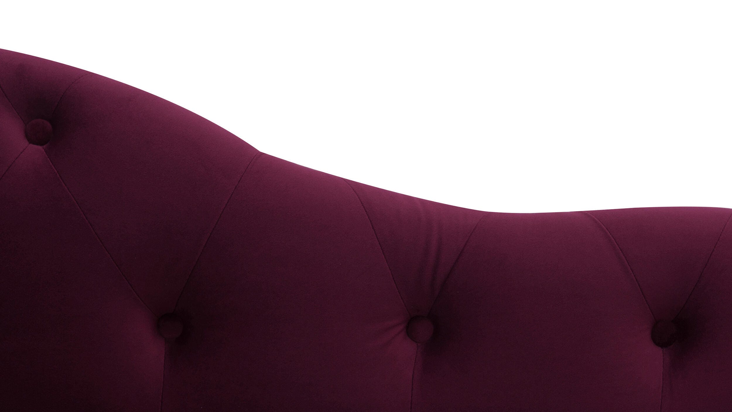 Jennifer Taylor Home Harrison Harrison Arm Chaise Lounge, Burgundy, large