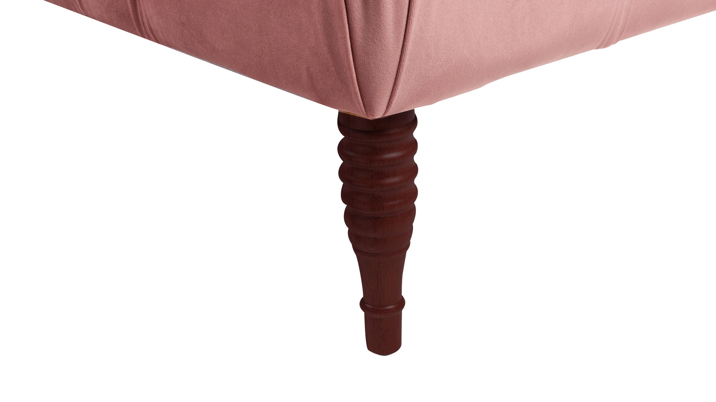 Jennifer Taylor Home Harrison Harrison Arm Chaise Lounge, Ash Rose Pink, large