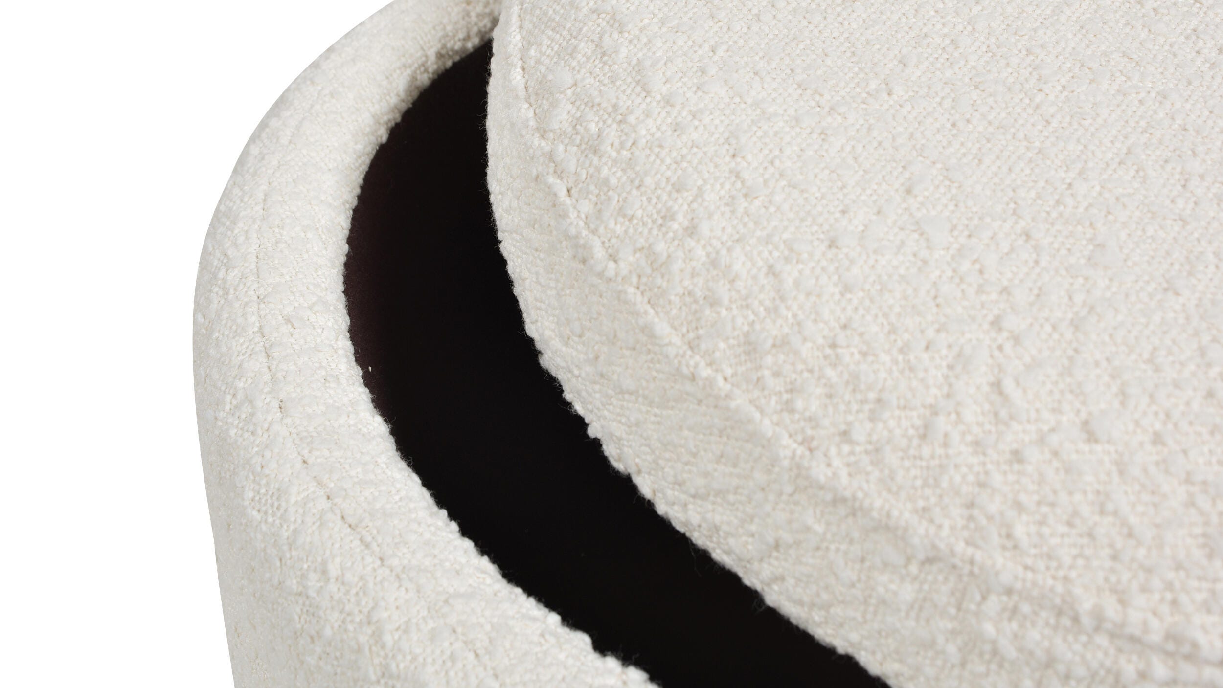 Jennifer Taylor Home Fuji 22" Round Storage Ottoman, , large
