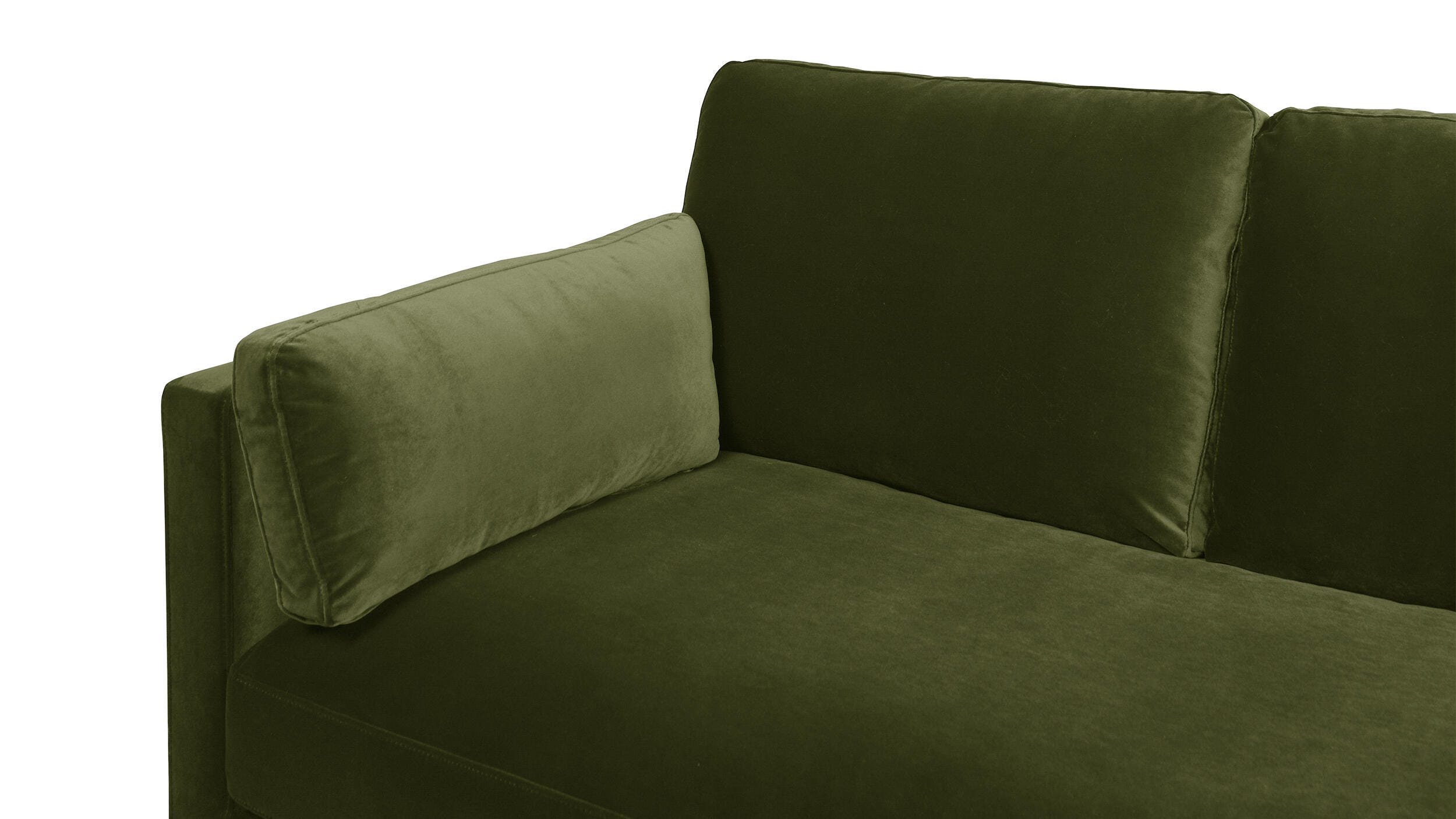 Jennifer Taylor Home Knox Knox Sofa, Olive Green, large