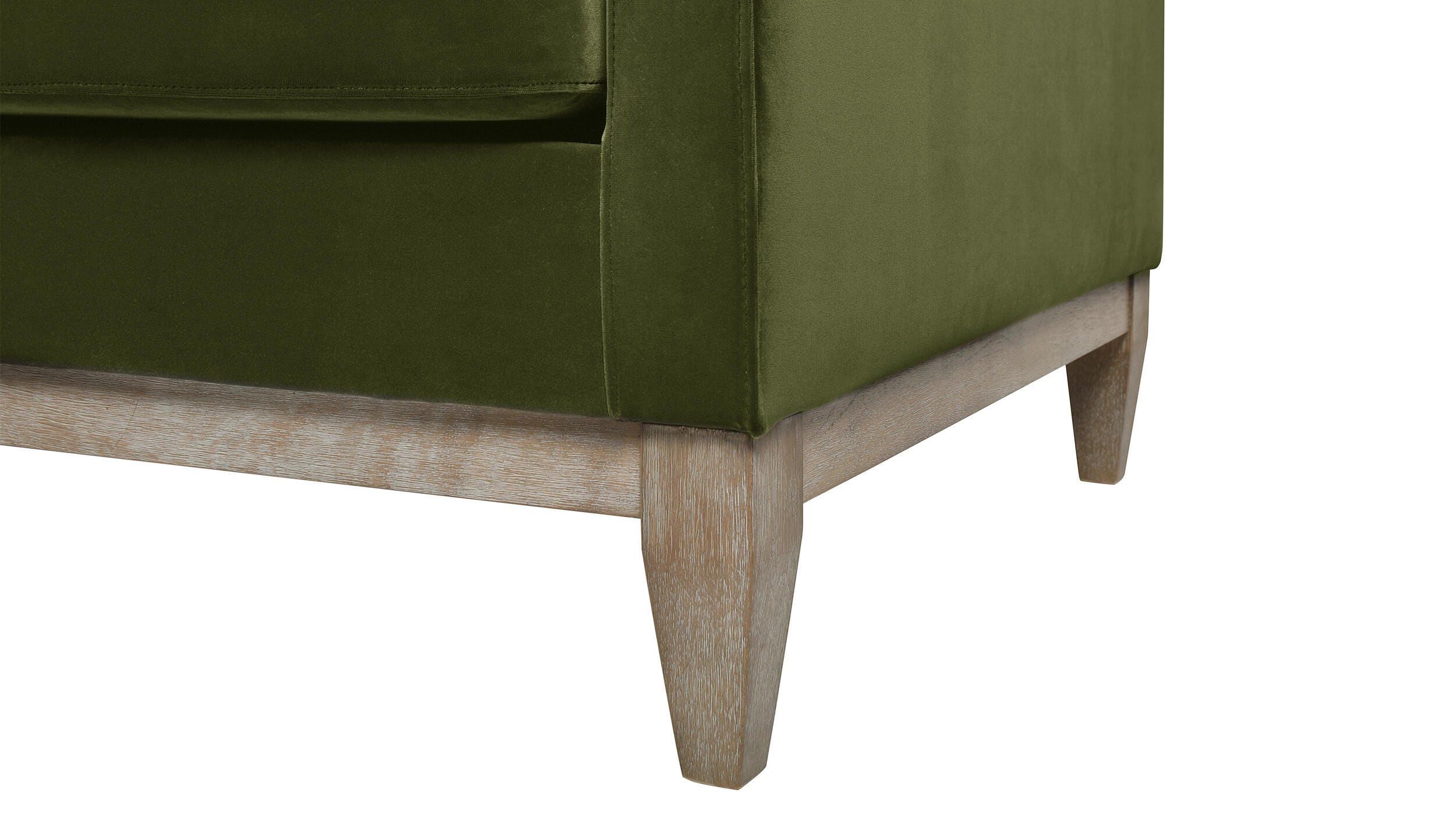 Jennifer Taylor Home Knox Knox Sofa, Olive Green, large